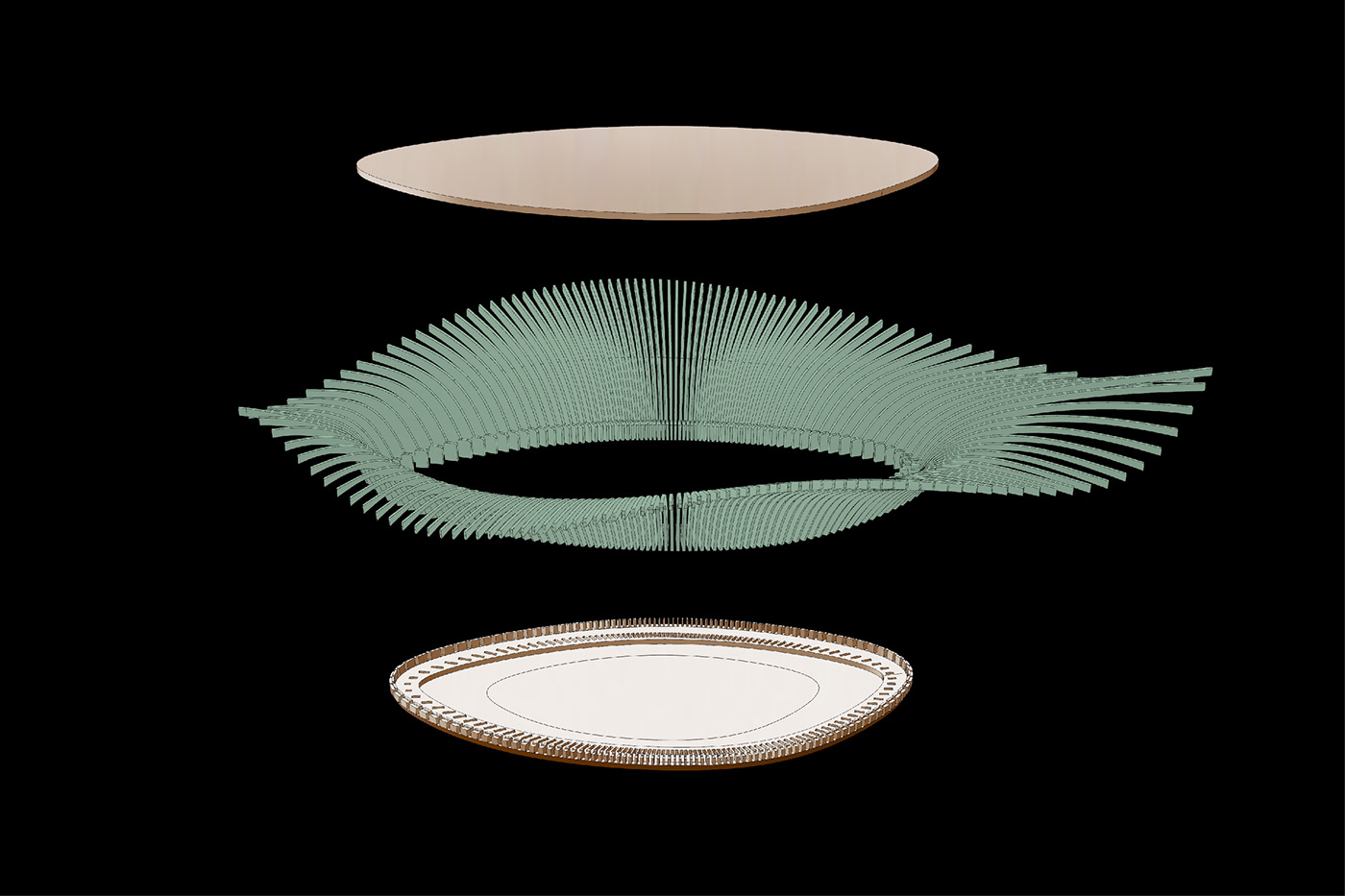 Tray，Sculpture，Frondesent Rhythm，Sustainability，