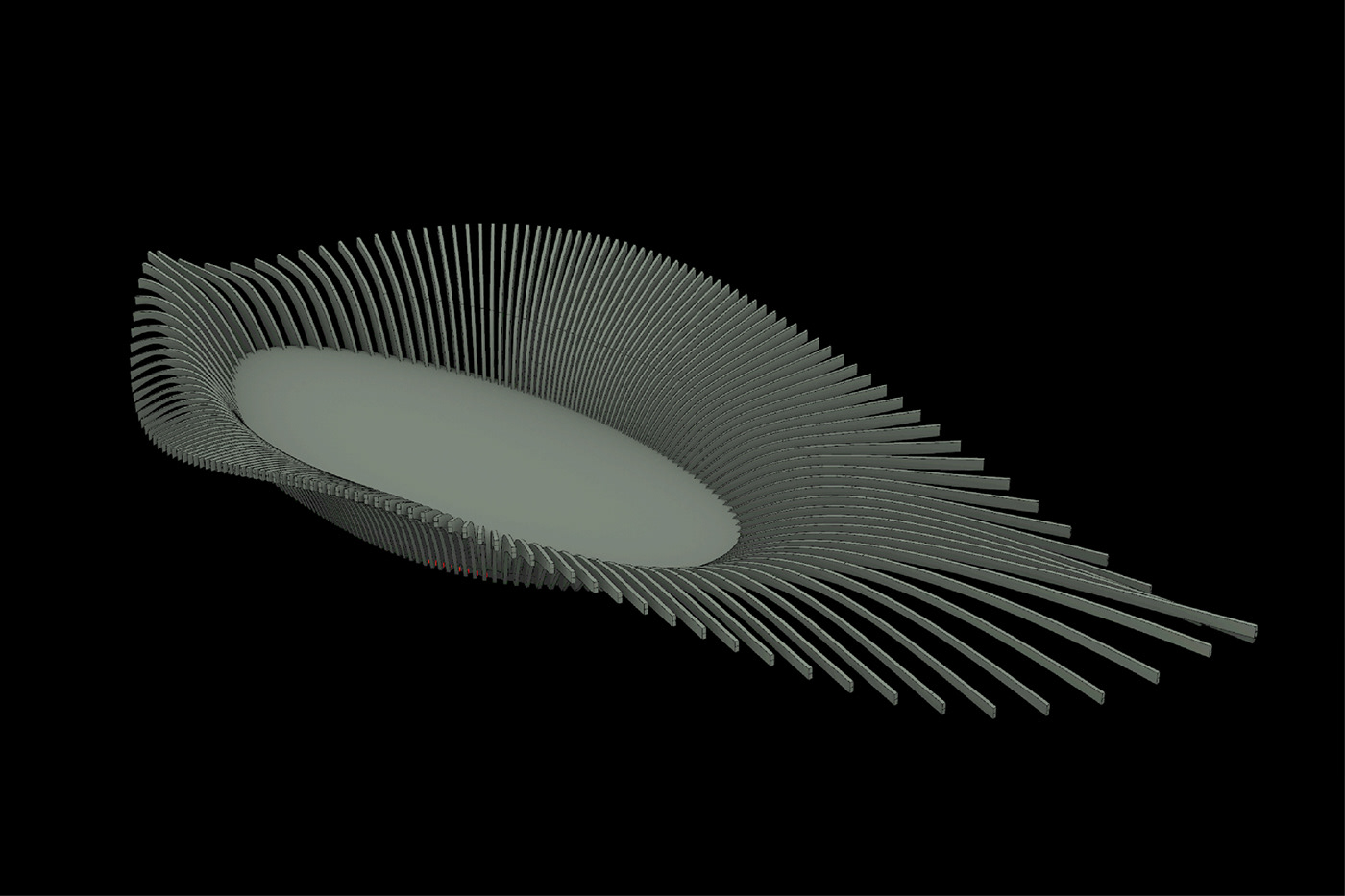 Tray，Sculpture，Frondesent Rhythm，Sustainability，