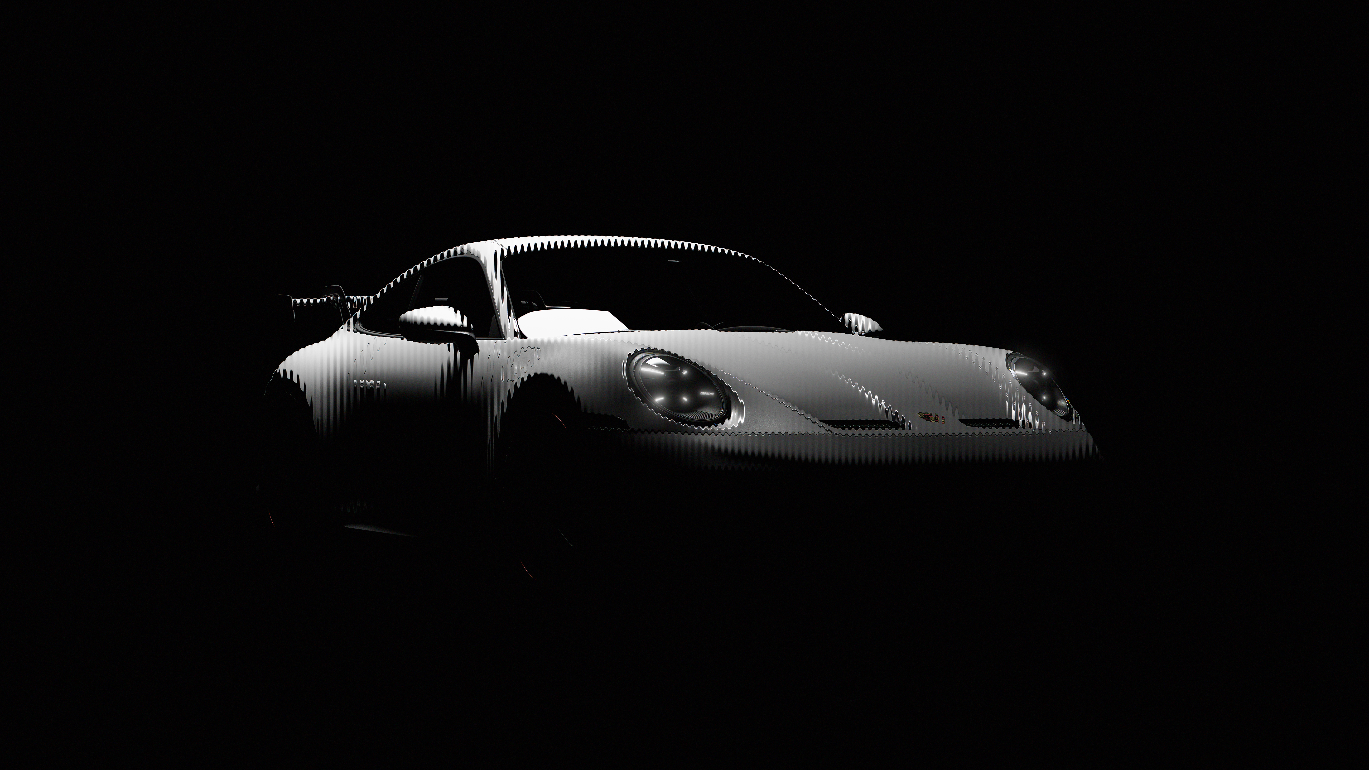 cgi，3d，Model，automobile，911 GT3，Porsche，