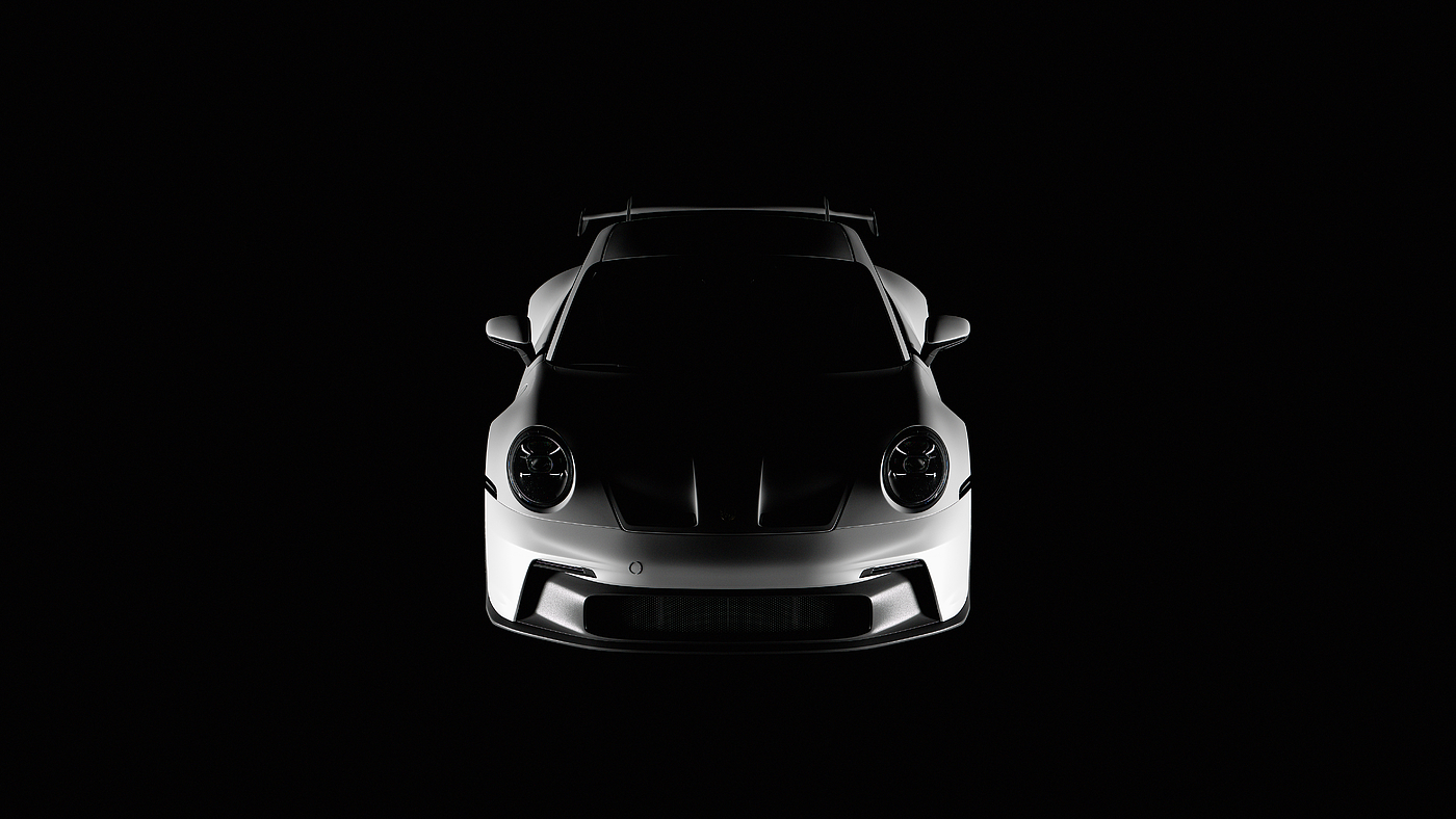 cgi，3d，模型，汽车，911 GT3，保时捷，