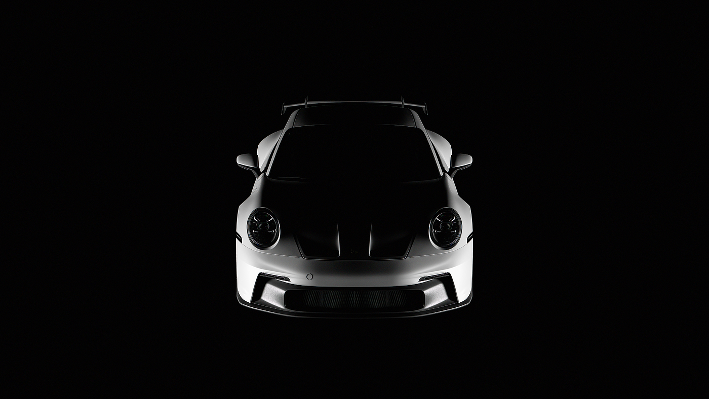 cgi，3d，Model，automobile，911 GT3，Porsche，