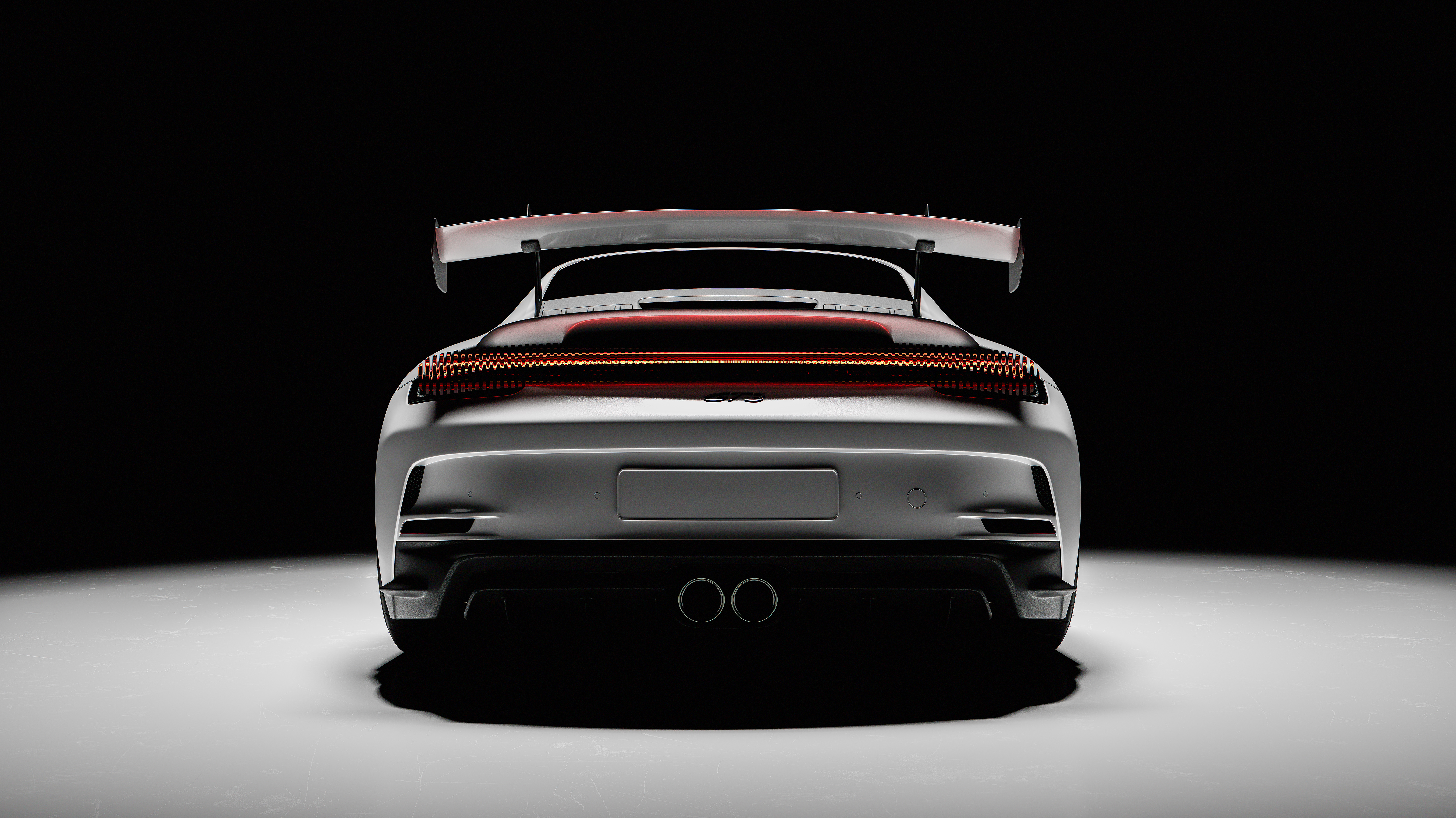 cgi，3d，Model，automobile，911 GT3，Porsche，