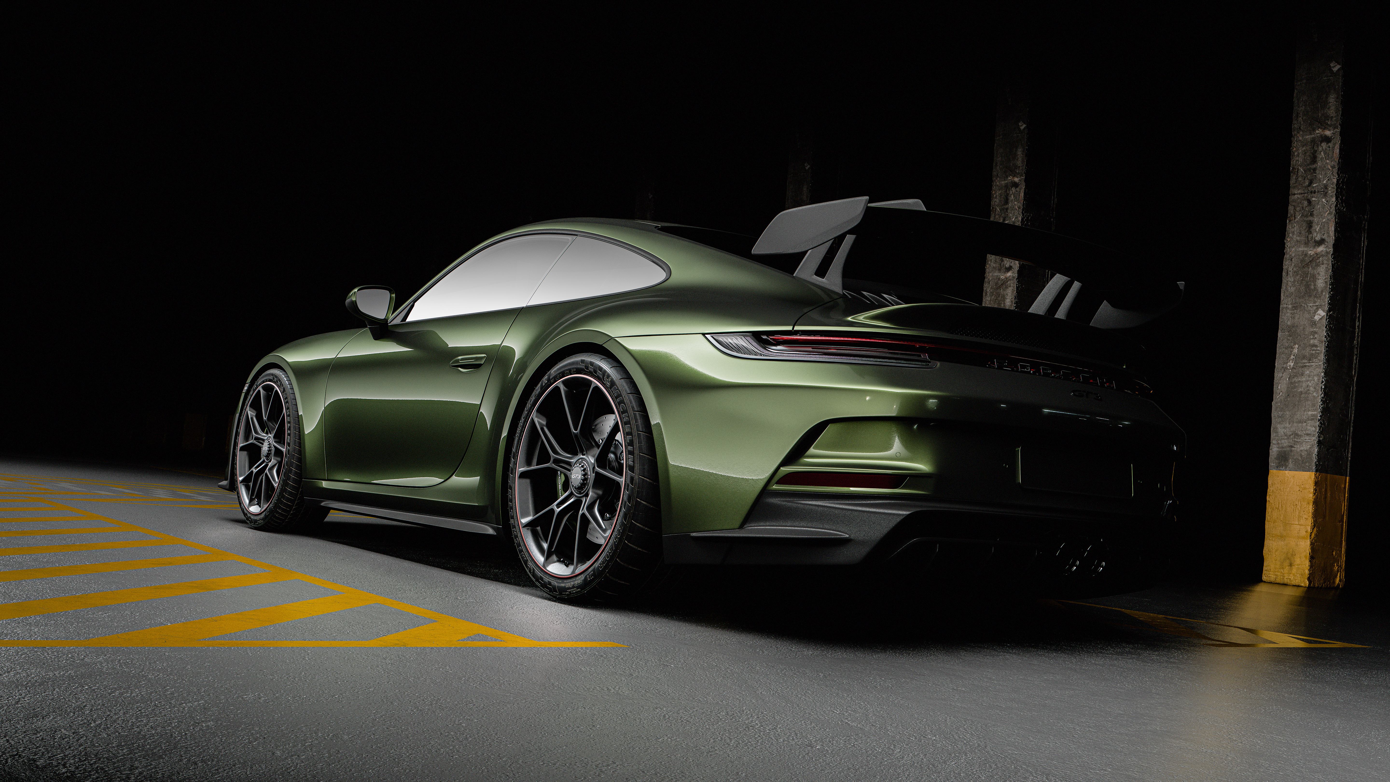 cgi，3d，Model，automobile，911 GT3，Porsche，