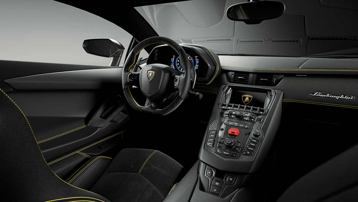 vehicle，Sports car，Lamborghini，adventurer，industrial design，