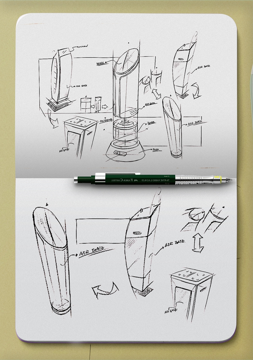 product design，Hand drawn product design，Fast question design，