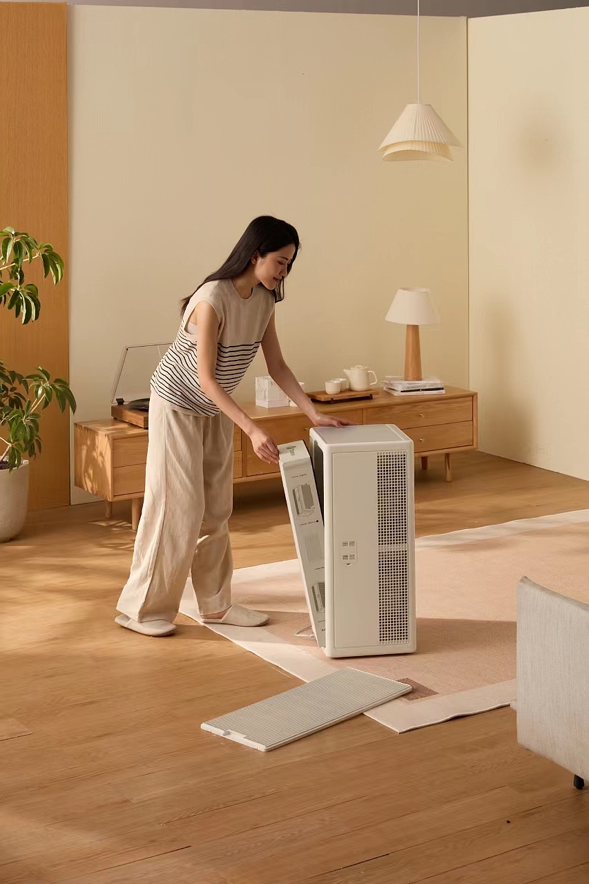 purifier，Household purifier，Environmental electrical appliances，Fresh air，Household appliances，Home Furnishing，Light technology，Minimalist design ，