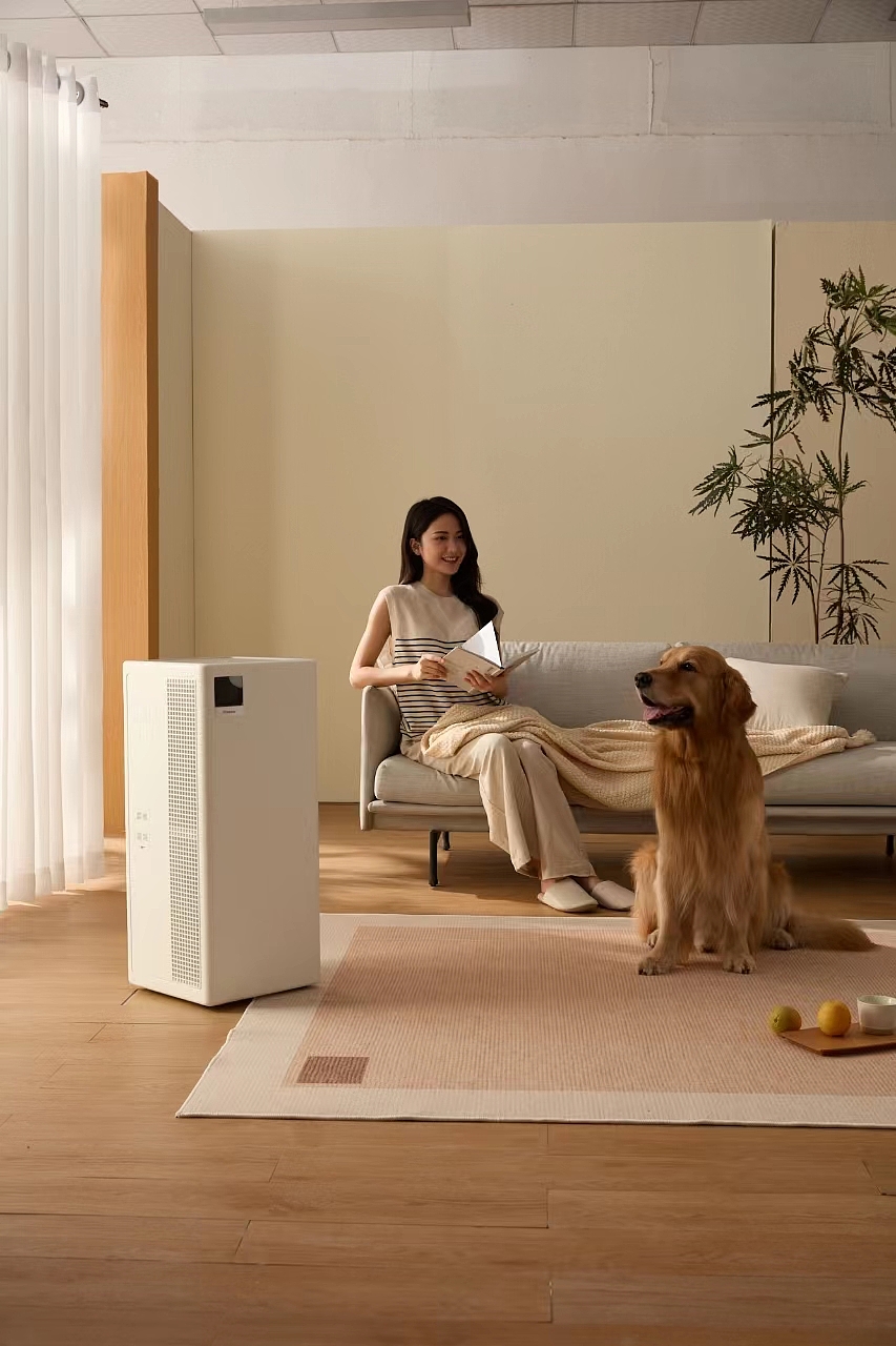 purifier，Household purifier，Environmental electrical appliances，Fresh air，Household appliances，Home Furnishing，Light technology，Minimalist design ，