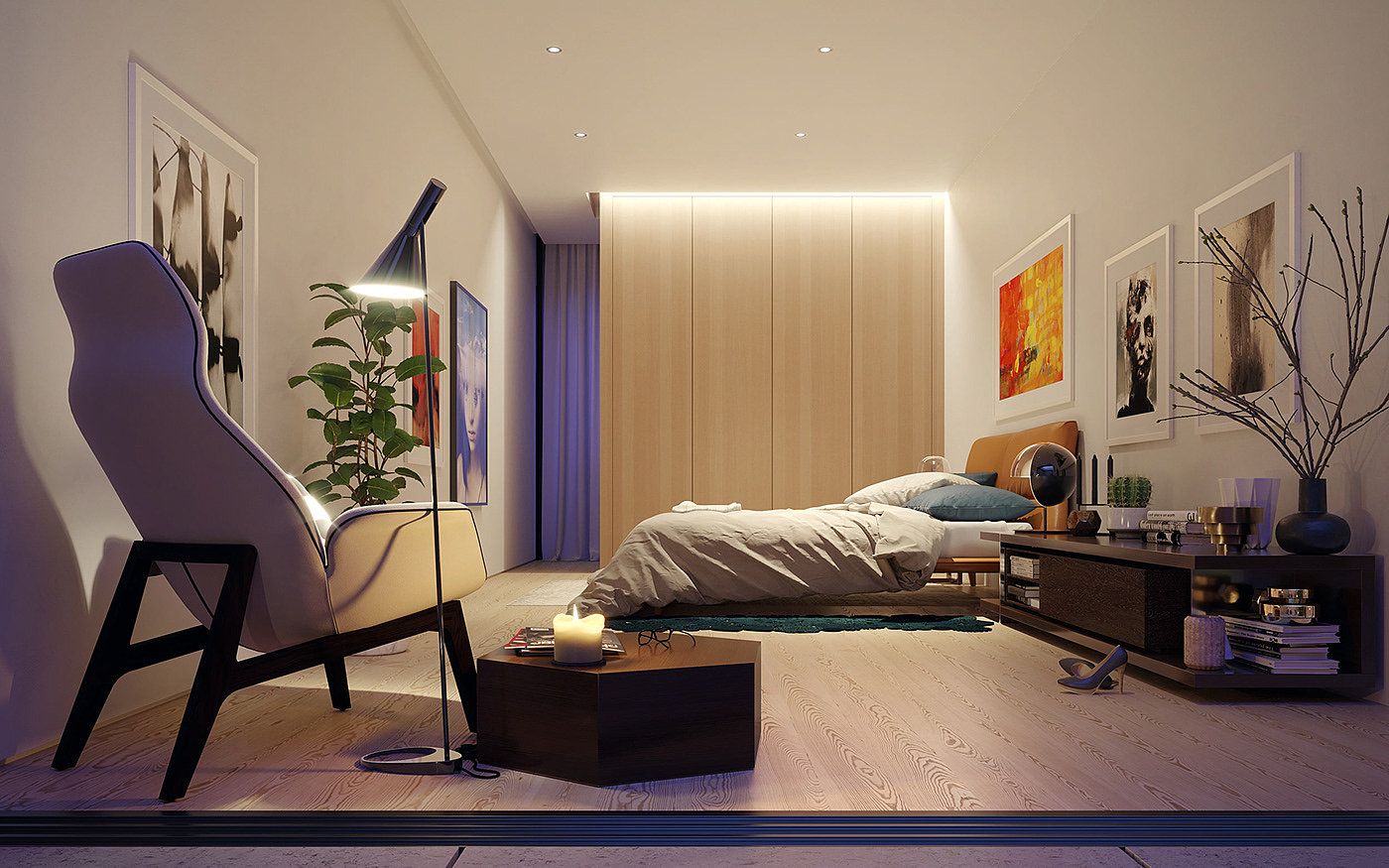 Render，FBX，3D model，3VO House，Mario Maleš，
