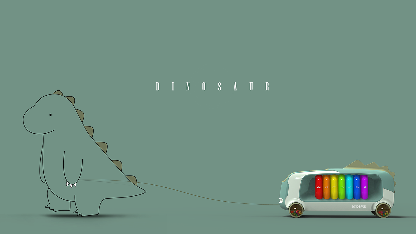 Dinosaur Elements，multi-function，Colorful，