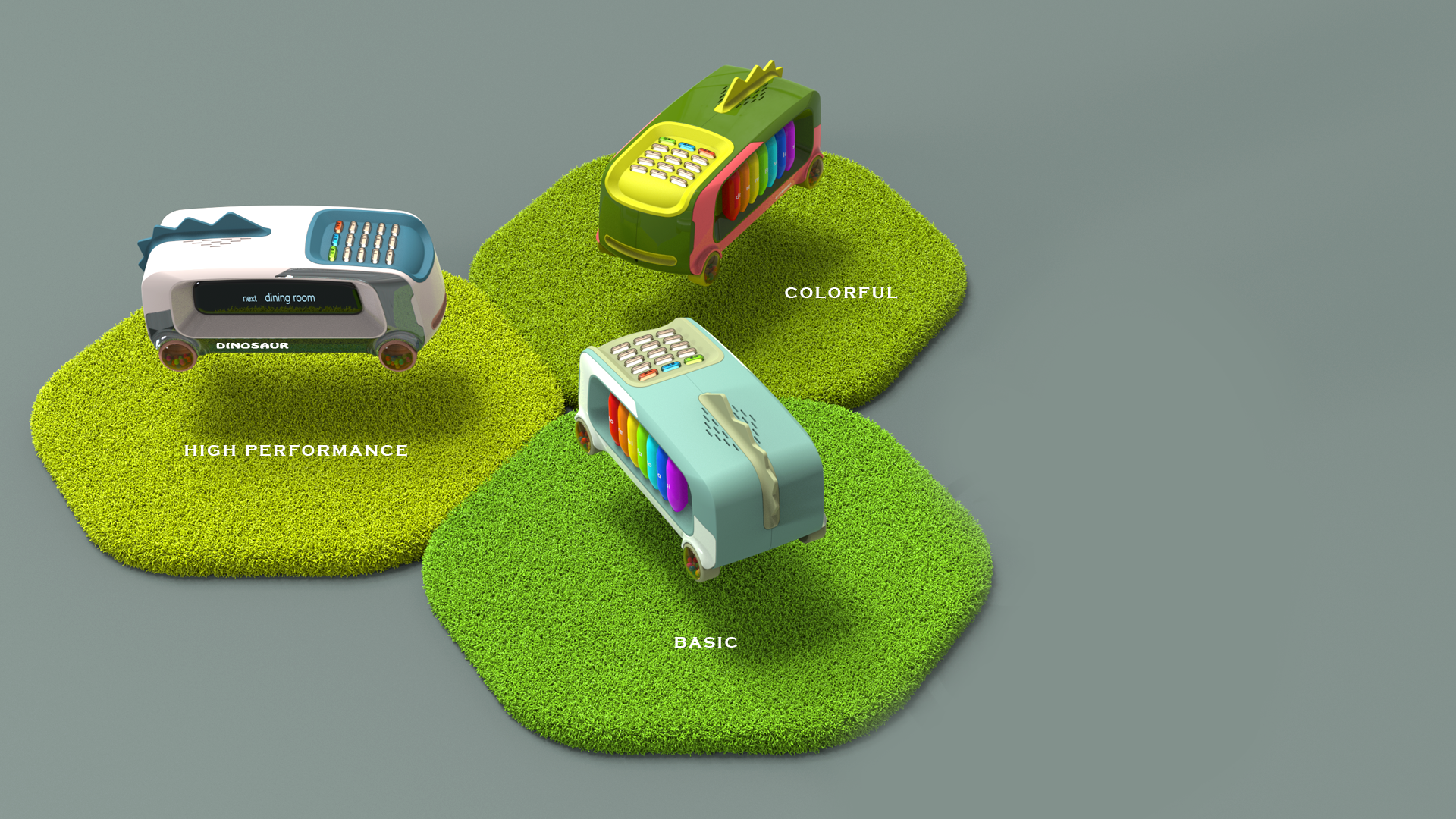 Dinosaur Elements，multi-function，Colorful，