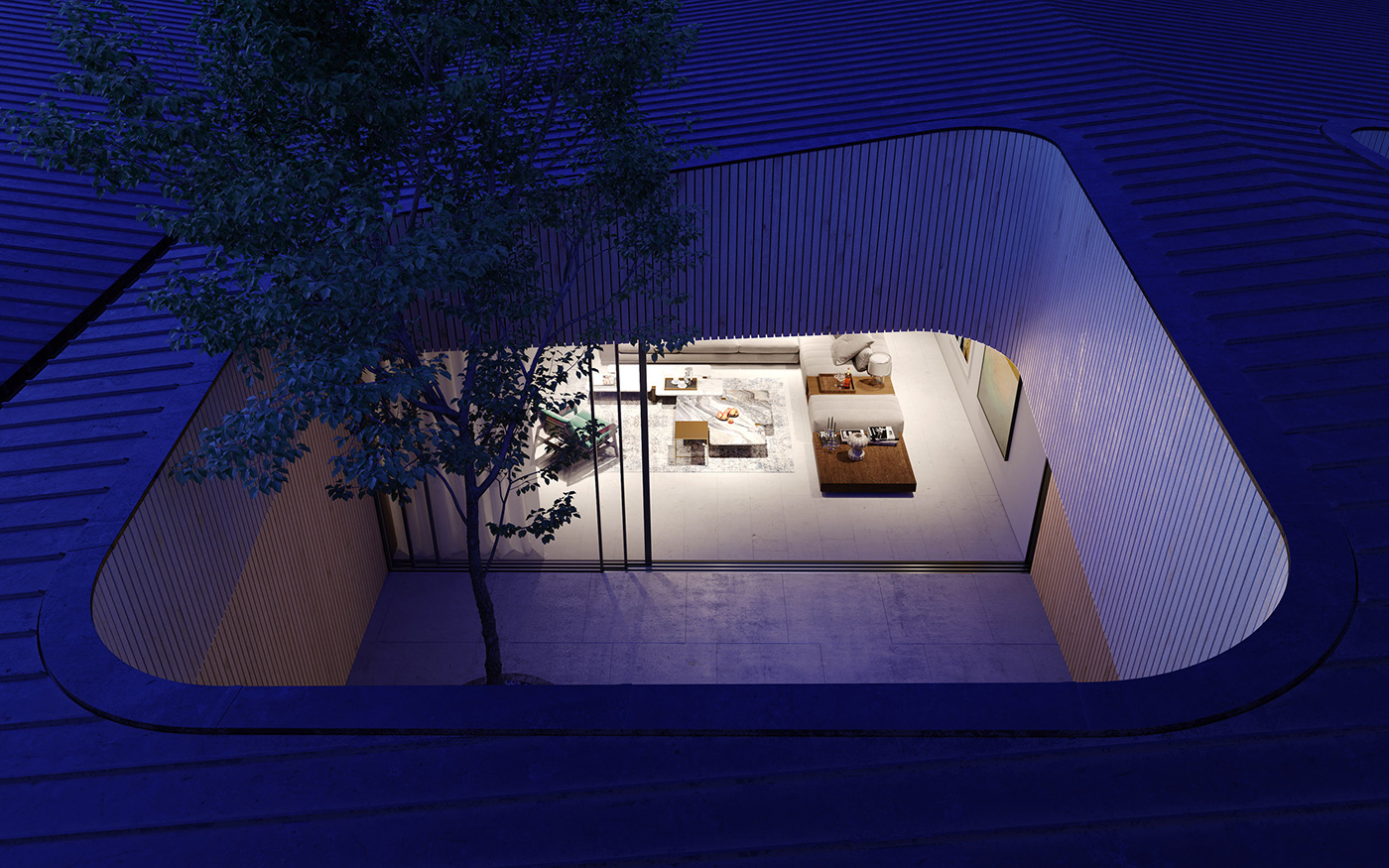 Render，FBX，3D model，3VO House，Mario Maleš，