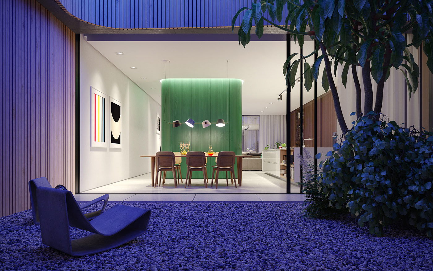 Render，FBX，3D model，3VO House，Mario Maleš，