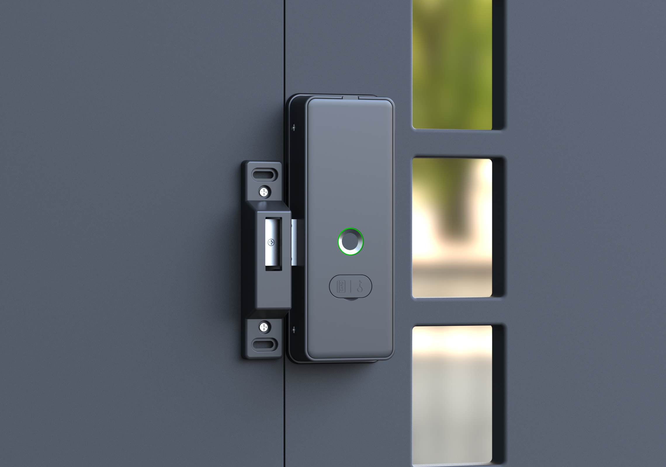 Double-sided fingerprint lock，Double-sided smart lock，Singapore Smart Lock，Singapore Fingerprint Lock，Face Recognition in Singapore，