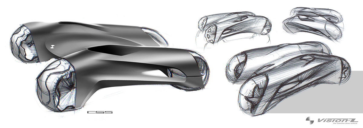 vehicle，bmw，Vision-Z，