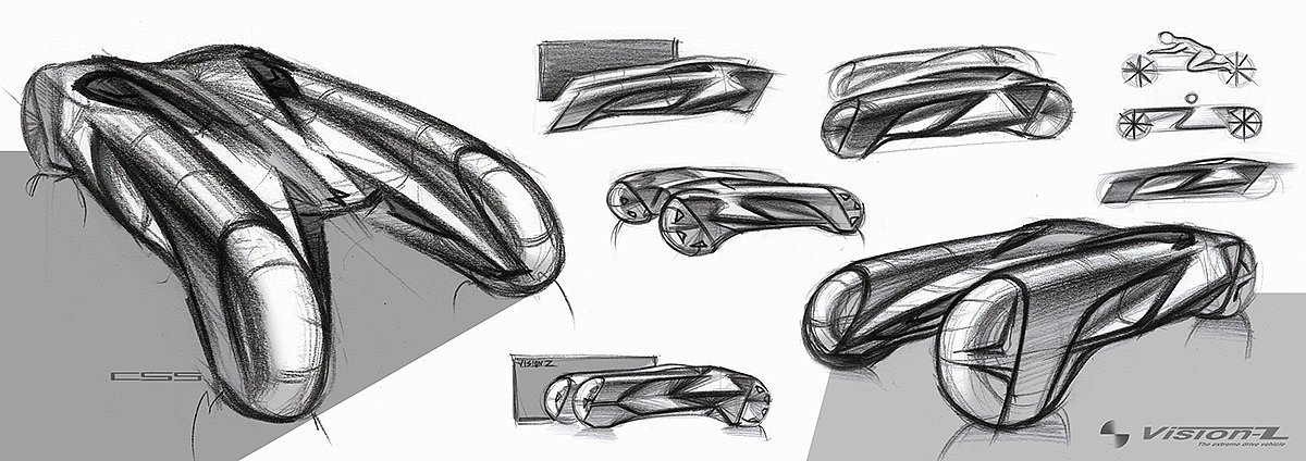vehicle，bmw，Vision-Z，