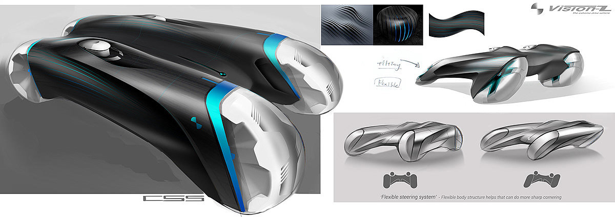 vehicle，bmw，Vision-Z，