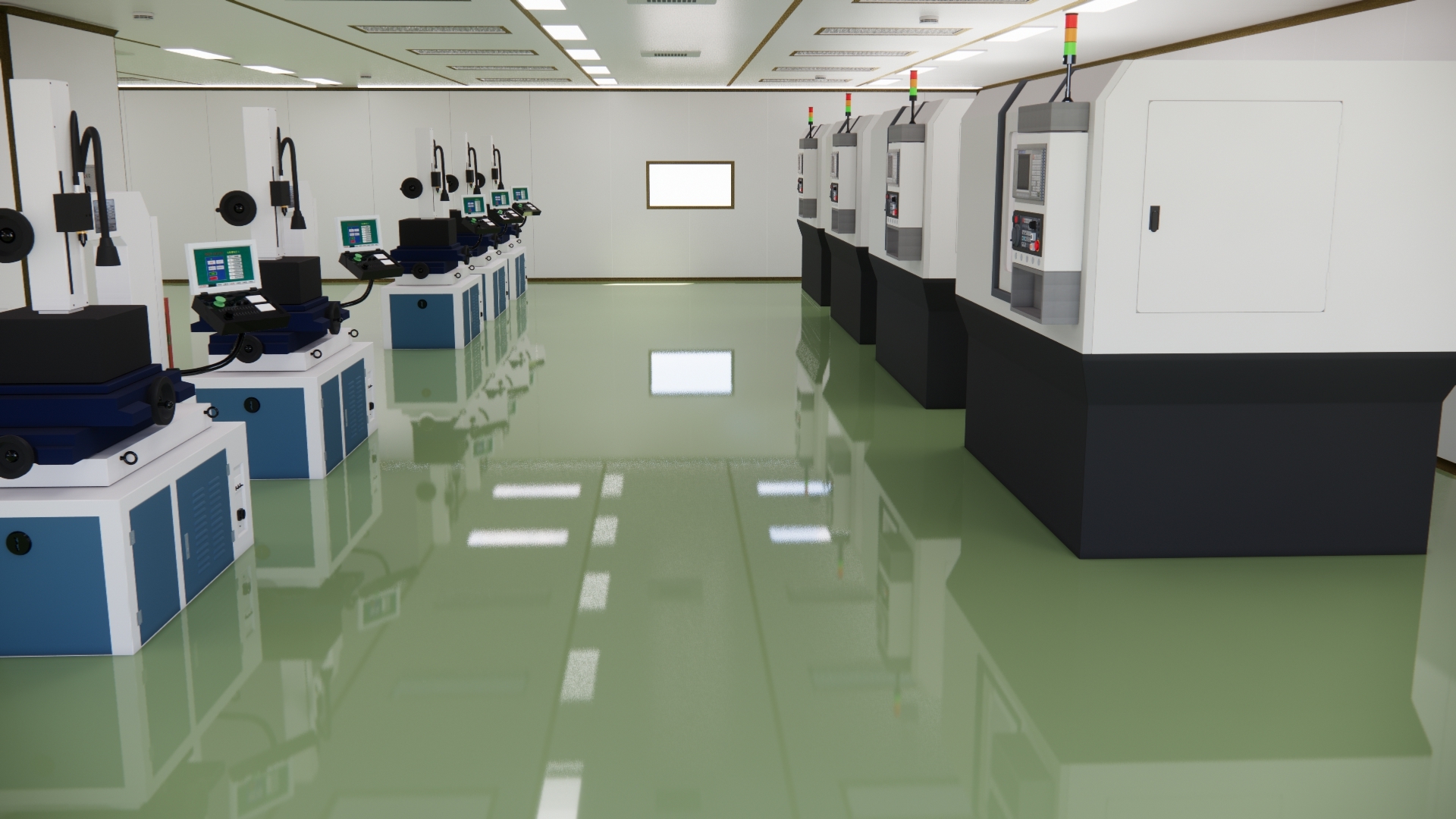 Ten thousand dust-free workshop，