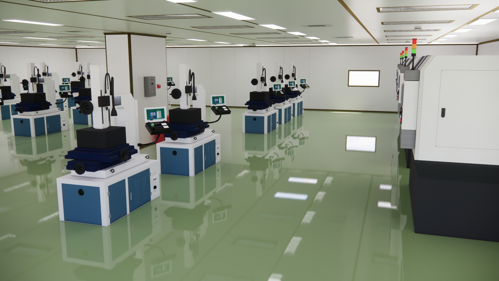 Ten thousand dust-free workshop，