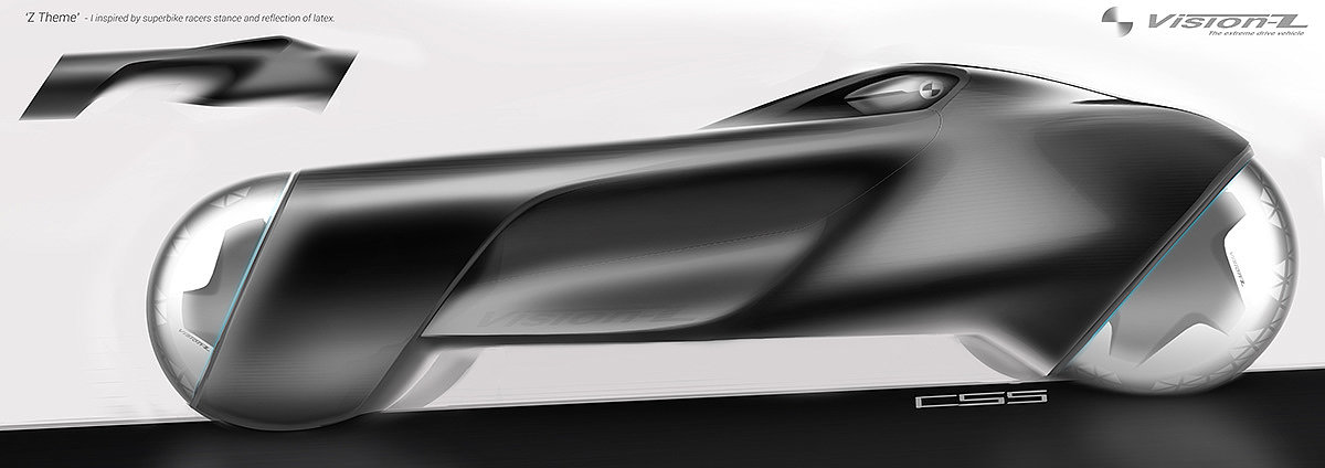vehicle，bmw，Vision-Z，