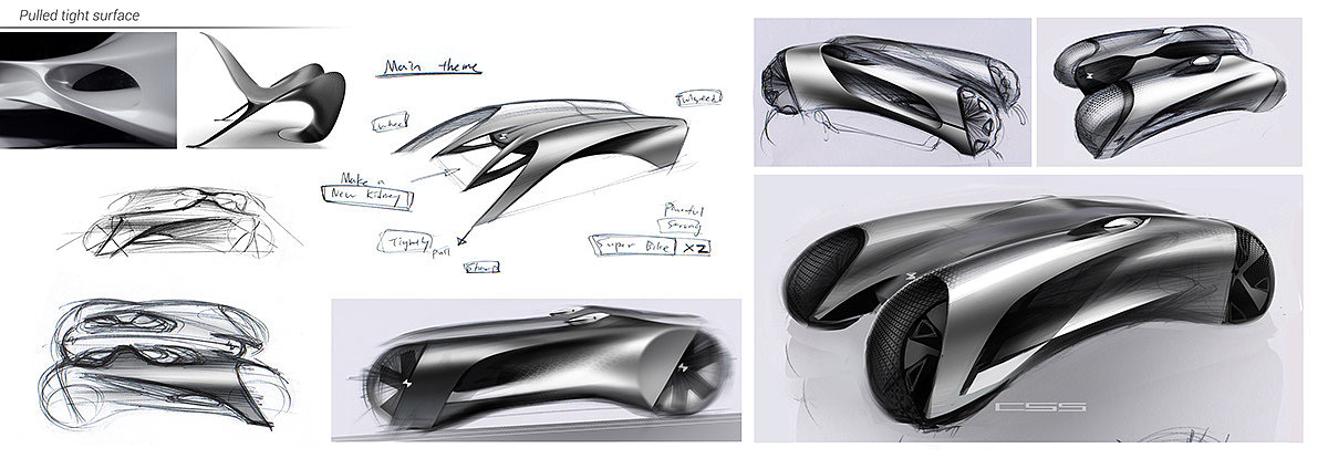 vehicle，bmw，Vision-Z，