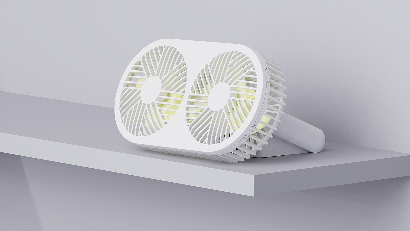 Double head desktop fan，Fan，
