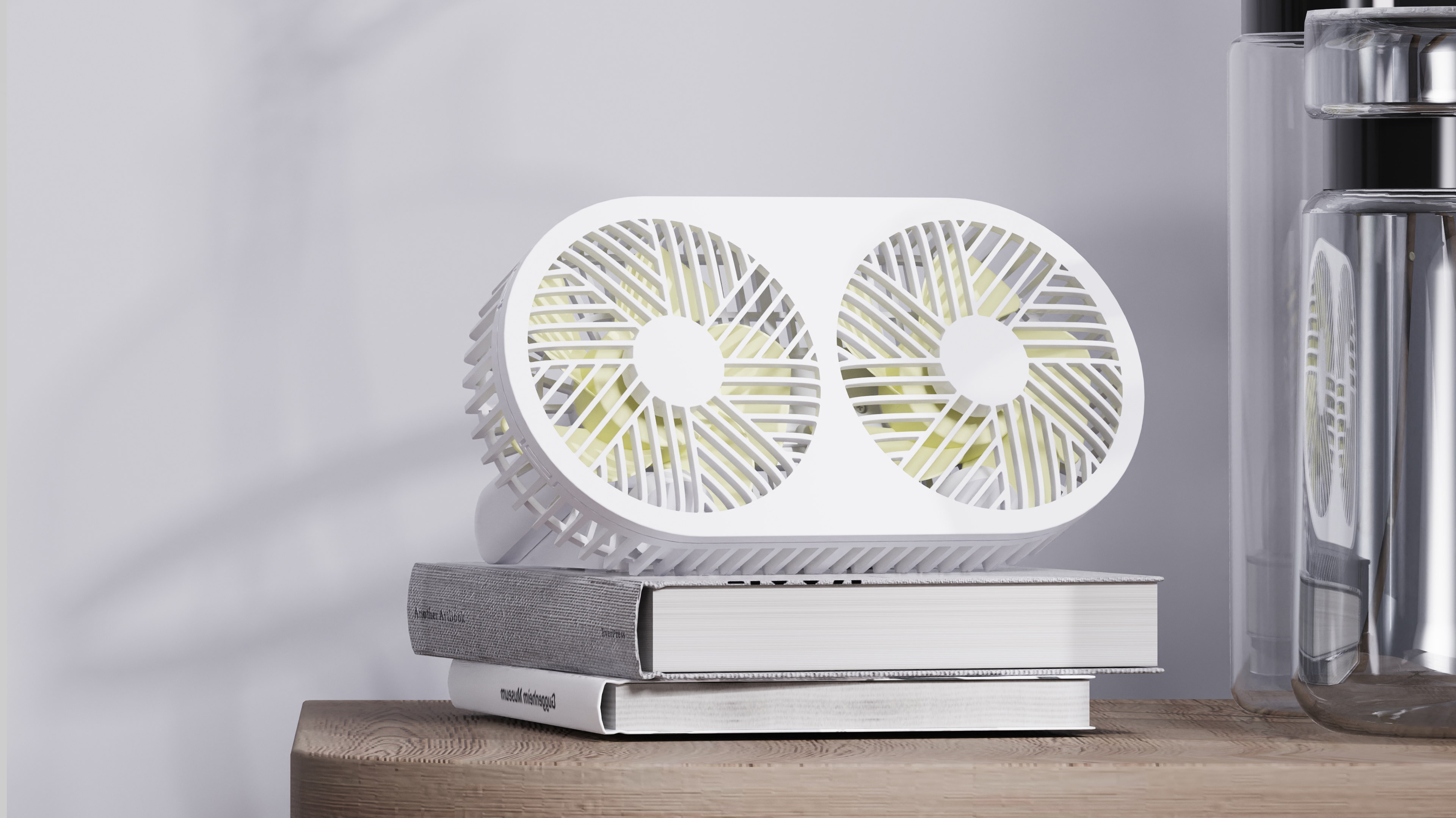 Double head desktop fan，Fan，