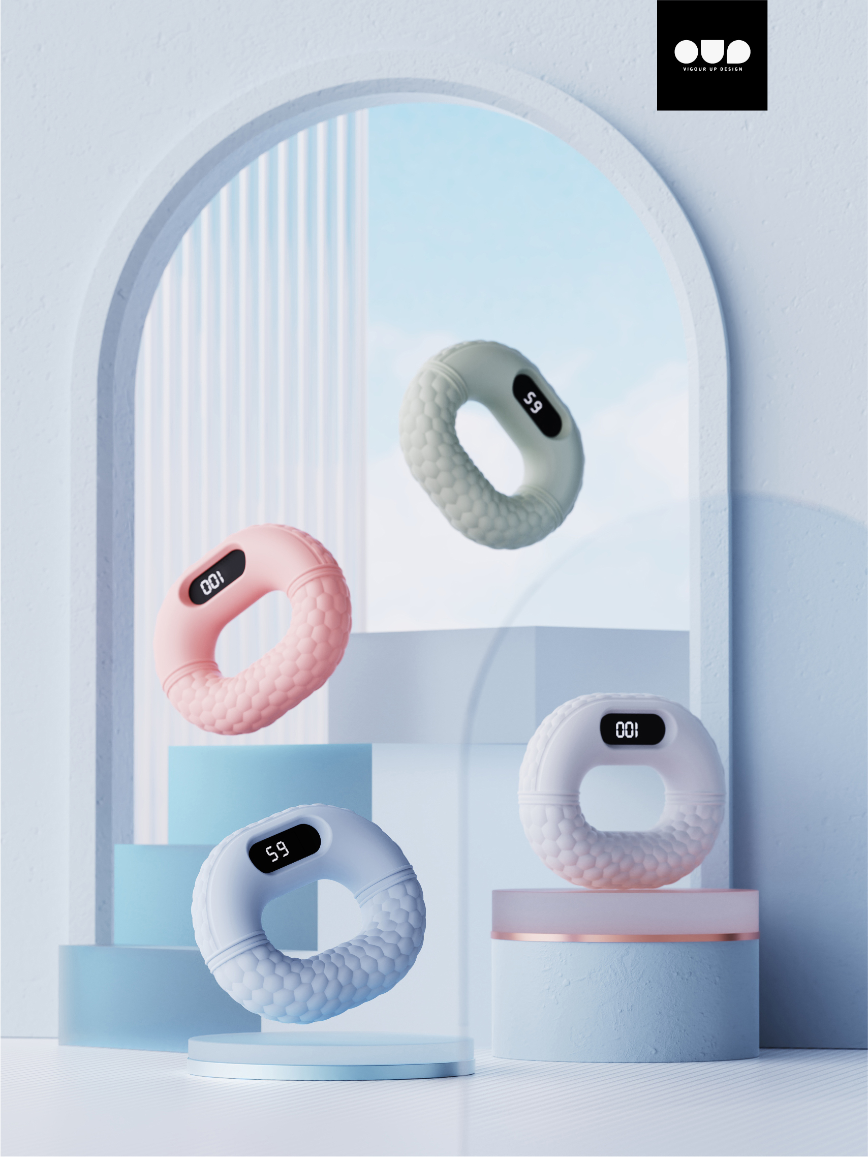 Gripping device，Sports equipment，product design，