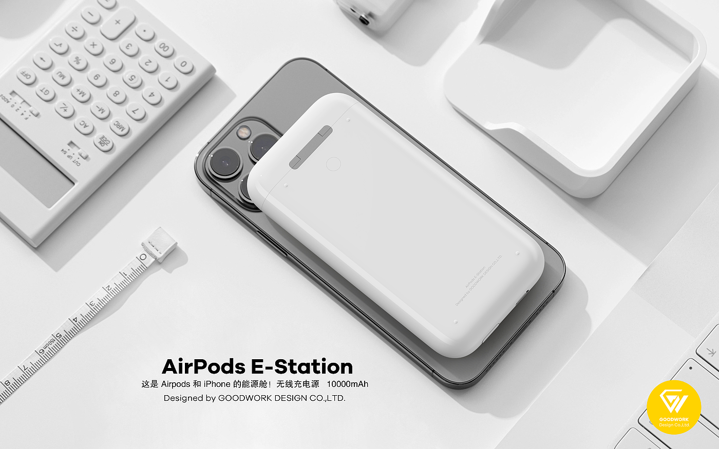 airpods，Wireless charging treasure，Apple headset charging bin，Bluetooth headset charging bin，