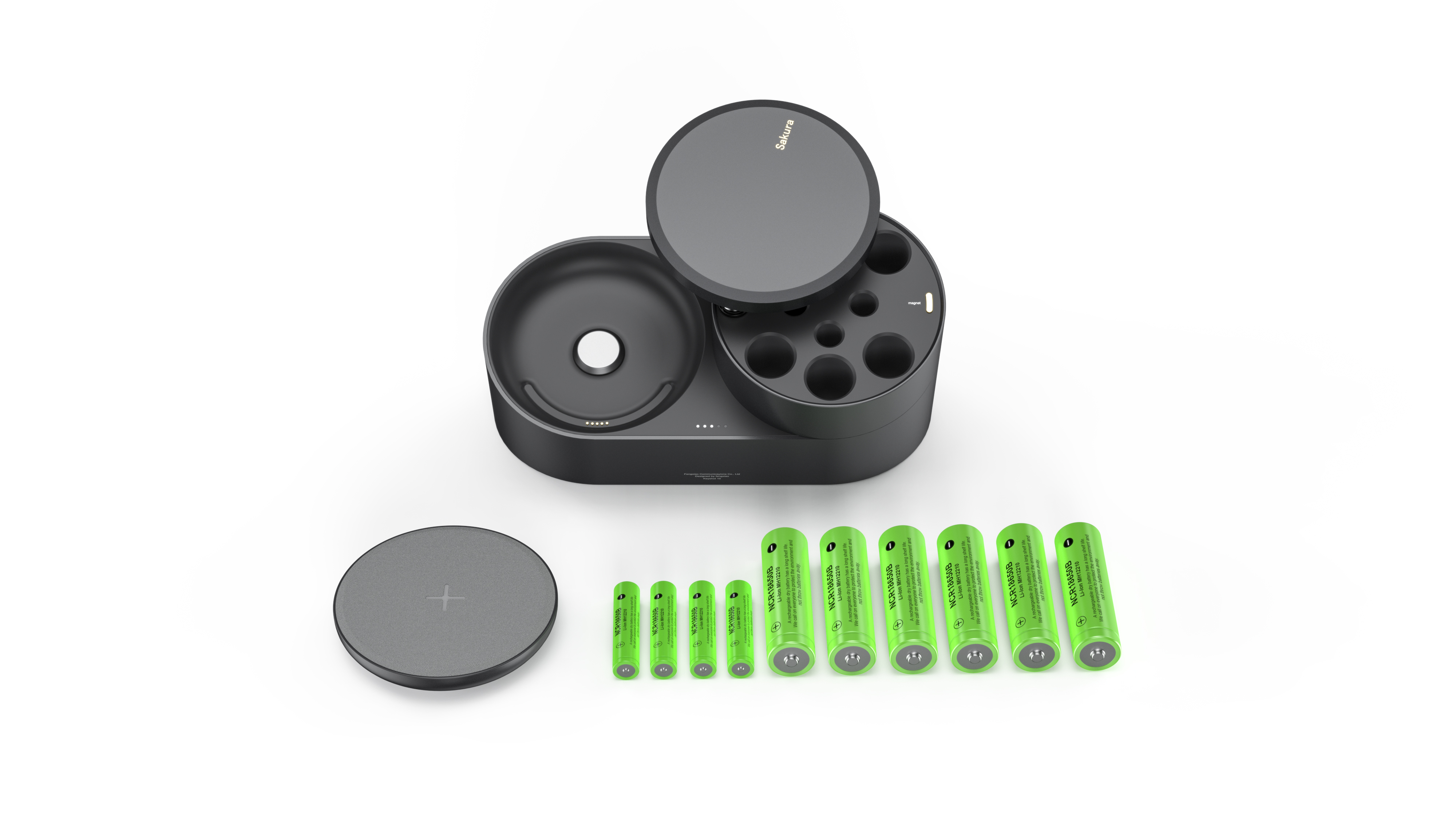 Power bank design，Desktop Charger，