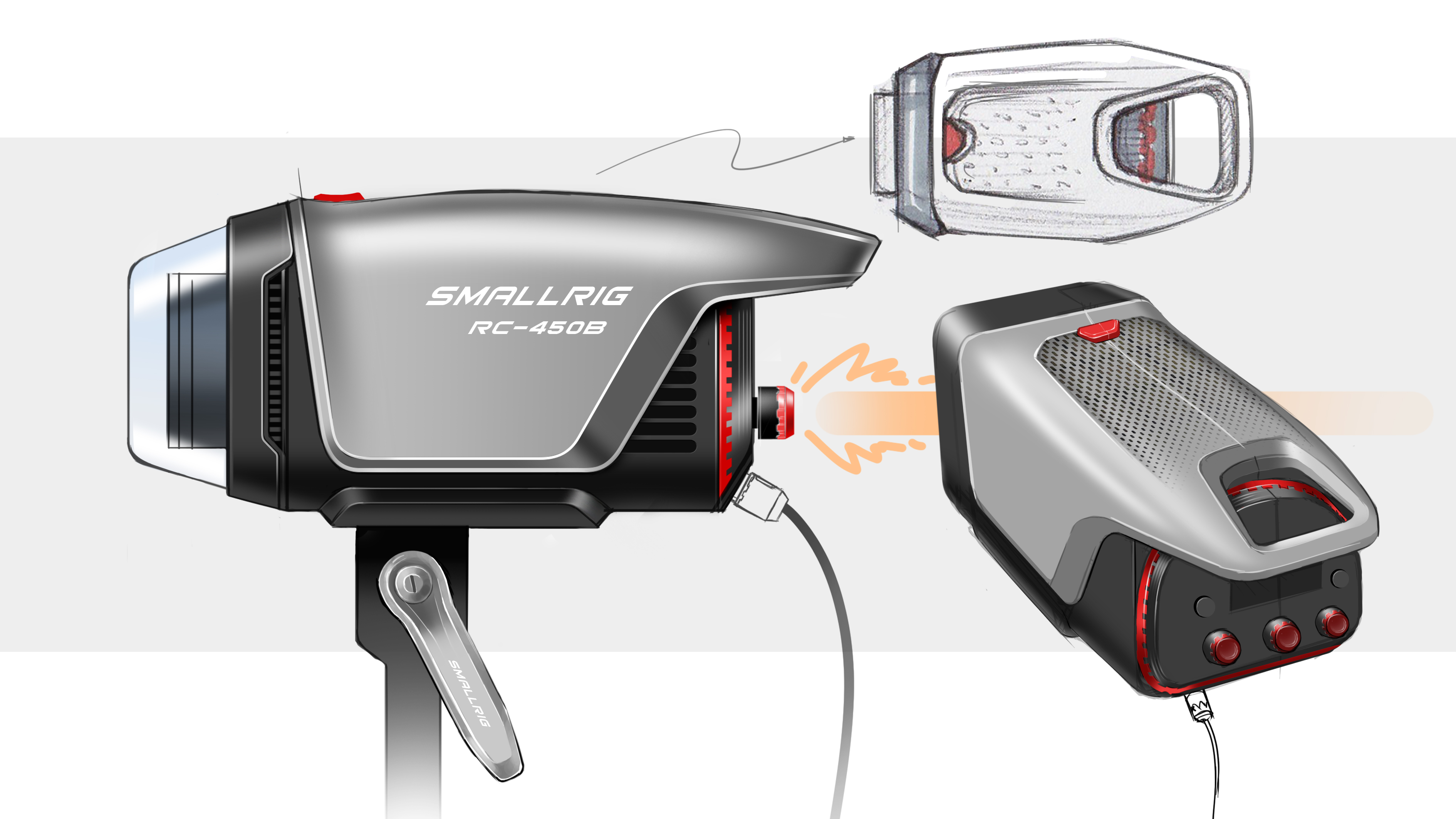 Photographic lamp，optical system，COB photography lamp，outer space vehicle，Future technology，