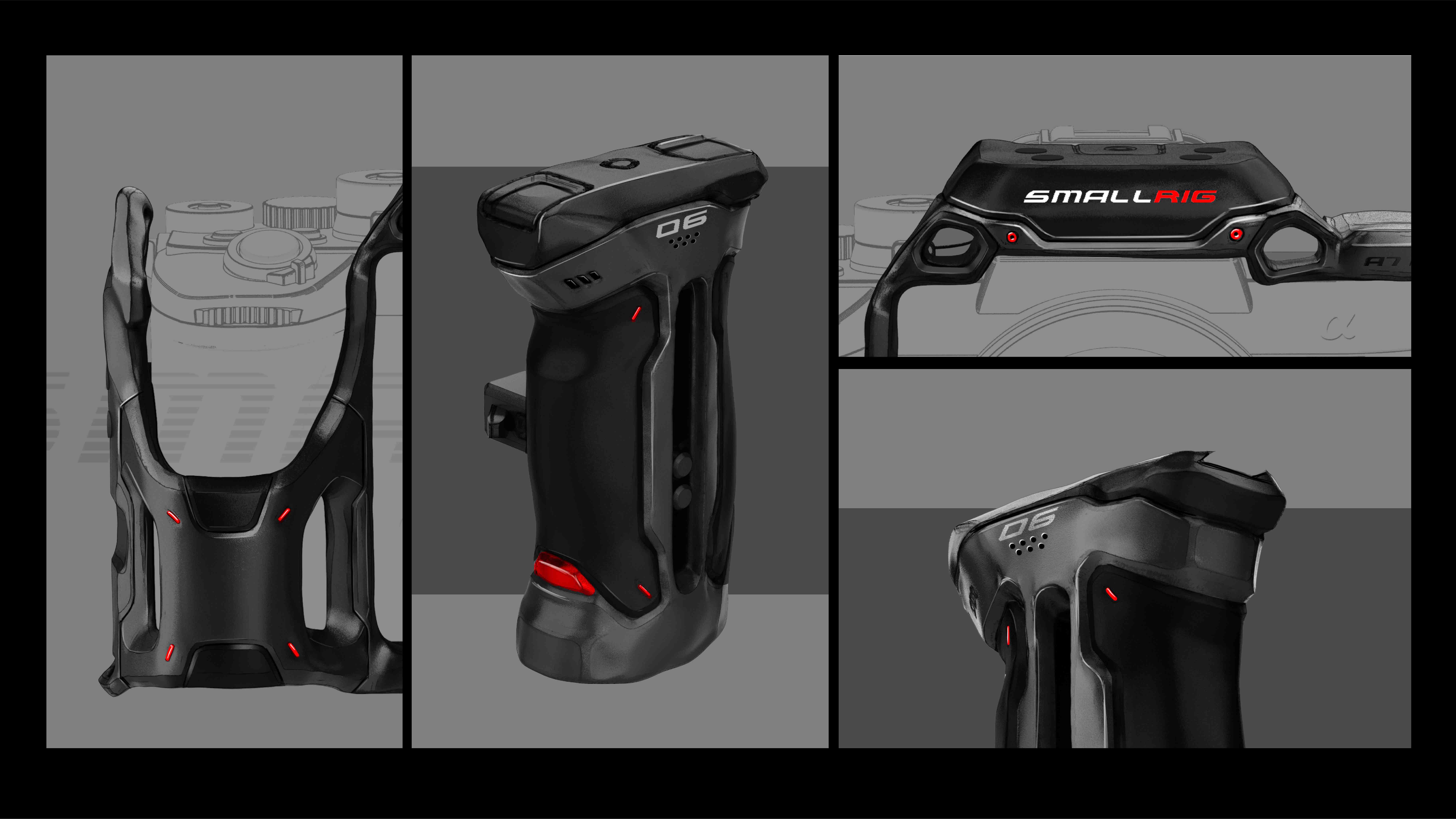 Sony，sony，Sony A74 SLR Camera，Rabbit Cage Camera，Bionics Design ，