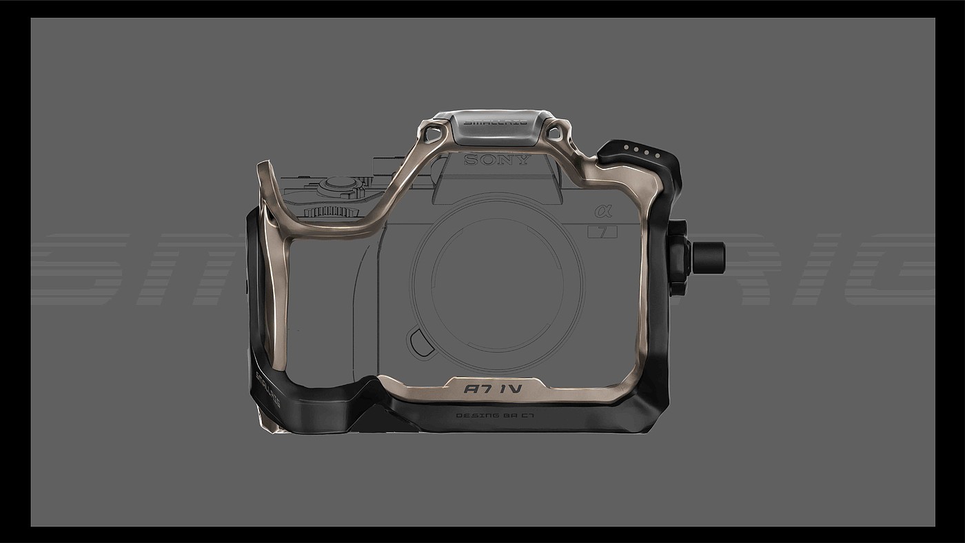 索尼，sony，索尼A74单反相机，相机兔笼，仿生设计，