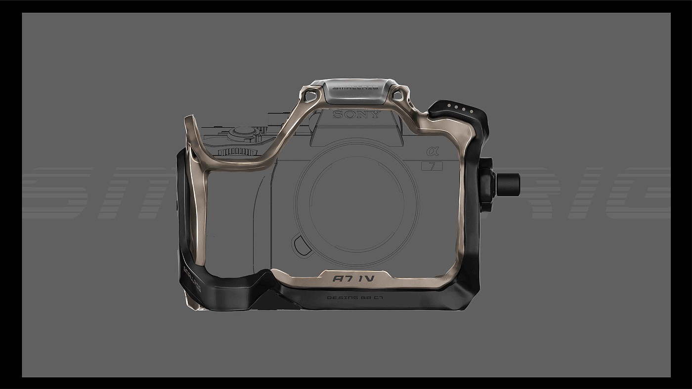 Sony，sony，Sony A74 SLR Camera，Rabbit Cage Camera，Bionics Design ，