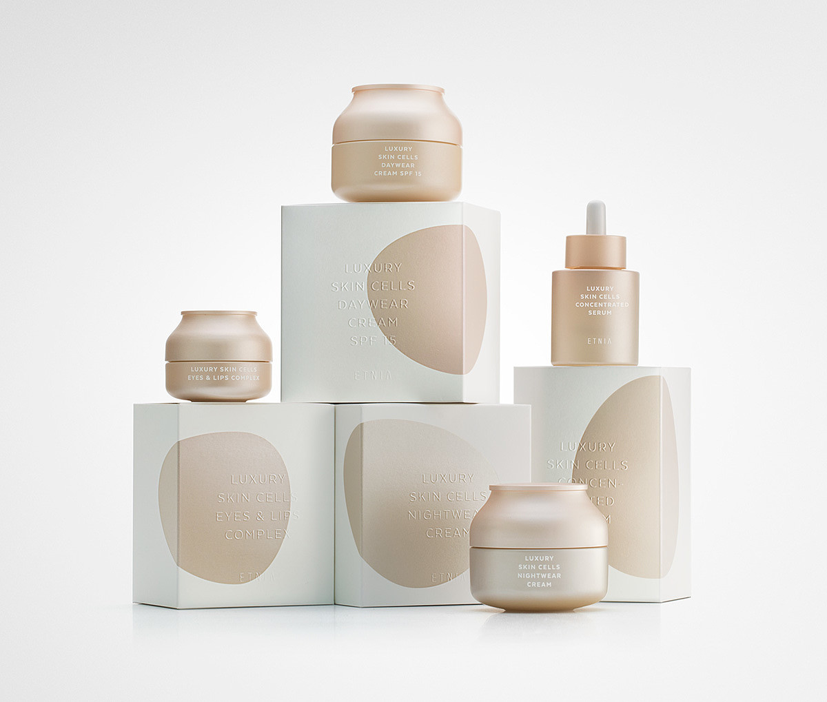 Skin care，packing design，ETNIA，