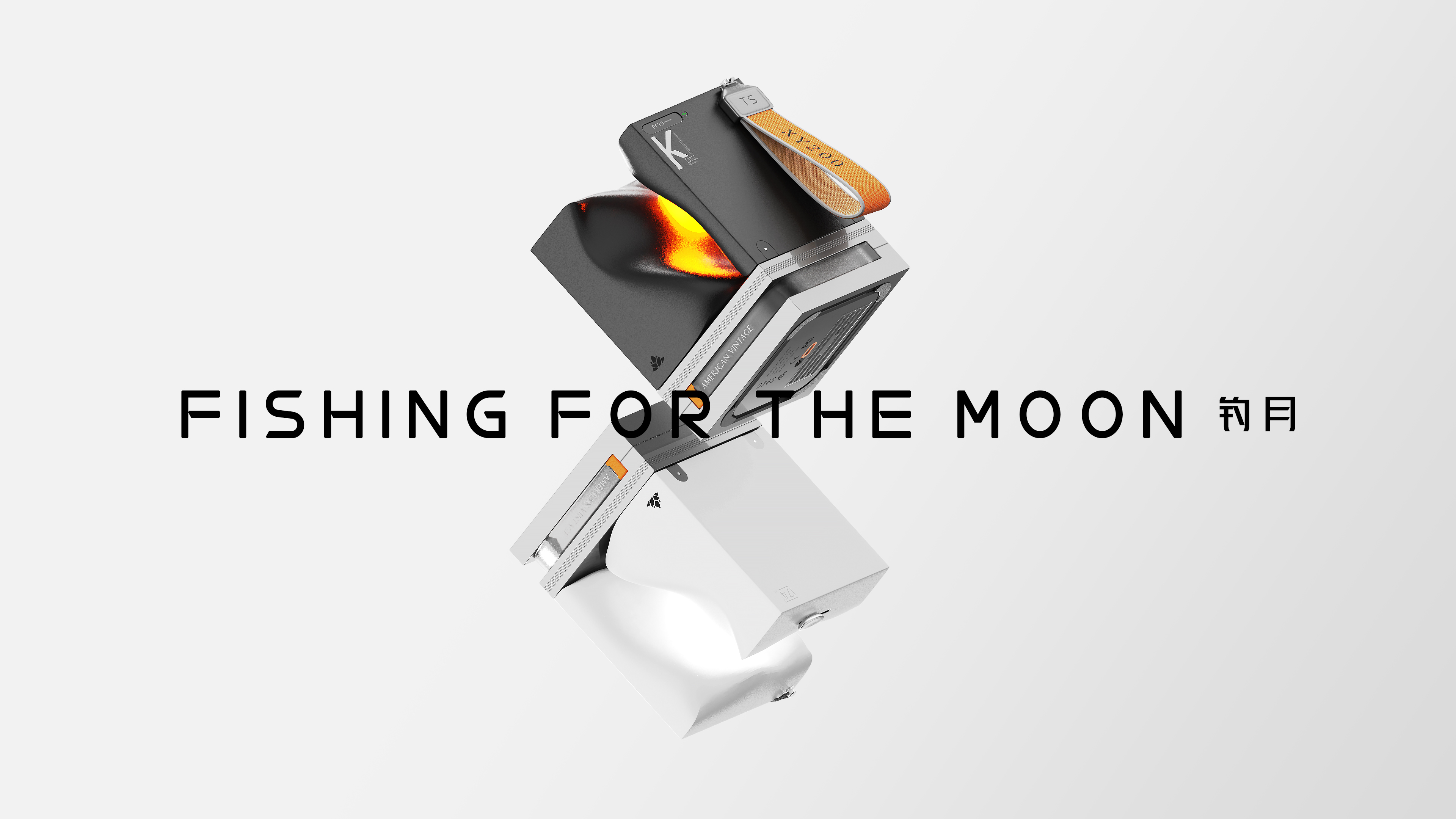 Camping lamp，Functional wind，outdoors，lamps and lanterns，Late fishing in Yujiang River，