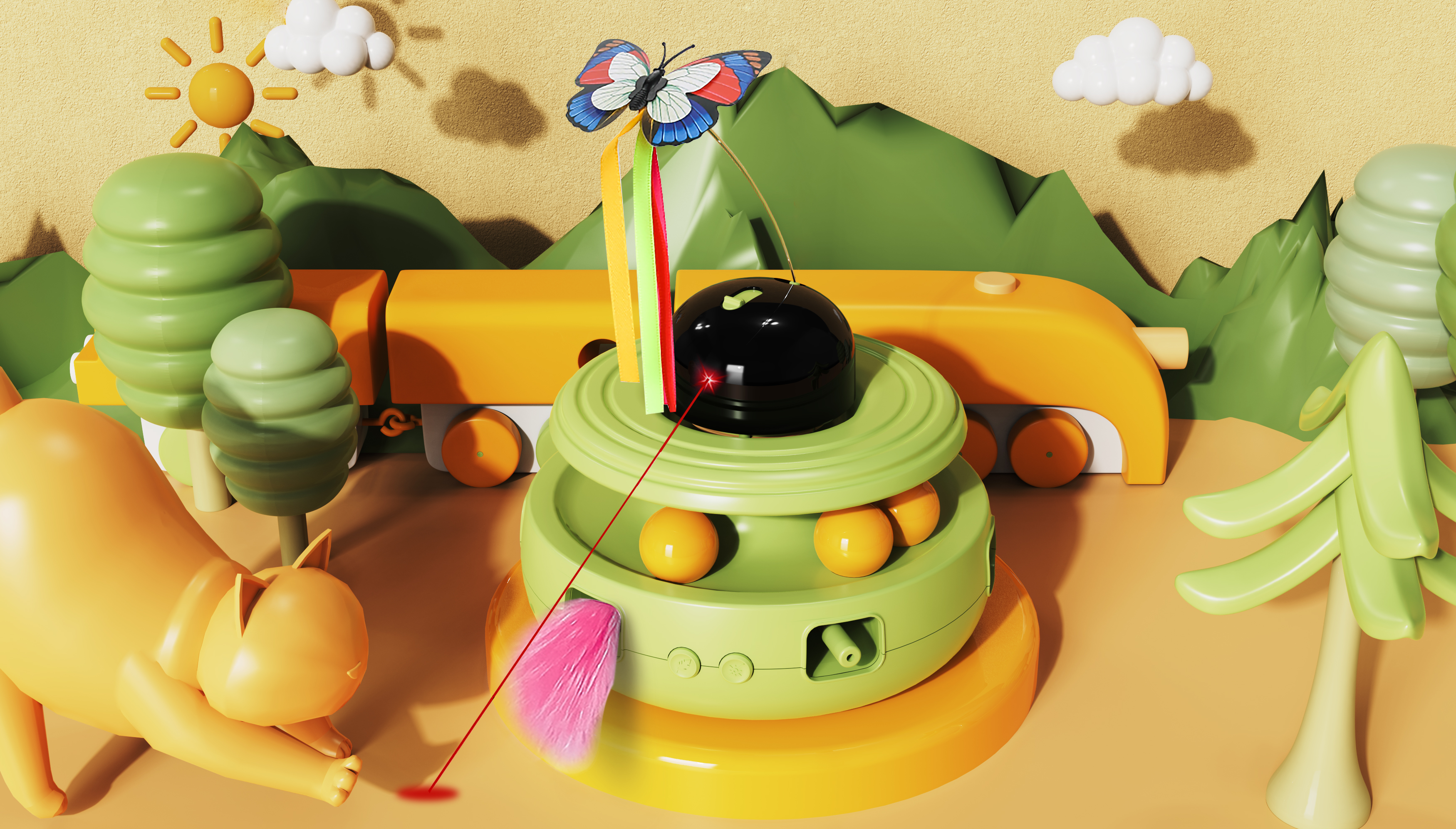 Multi-functional cat toys，Pet shaving comb，Pet Slow Food Lick Pad，Souptoys，