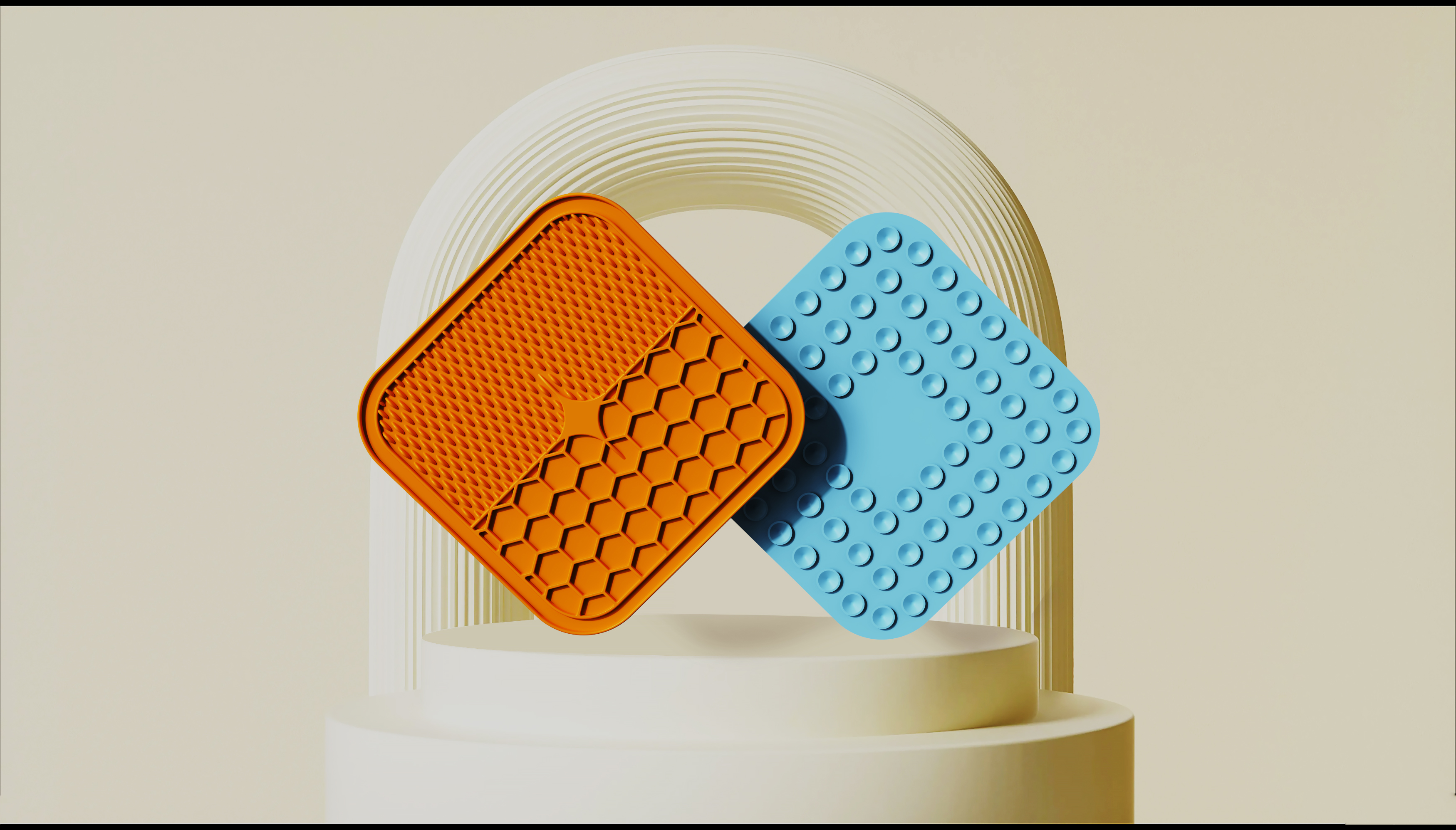 Multi-functional cat toys，Pet shaving comb，Pet Slow Food Lick Pad，Souptoys，