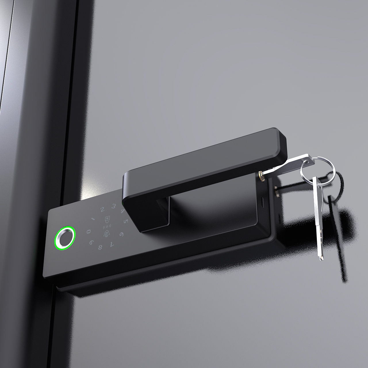 lock，Fingerprint lock，Partition lock，High partition lock，