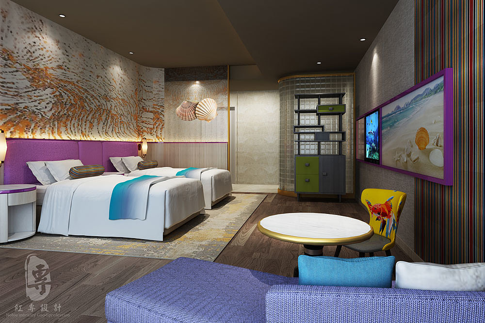 Hotel Design，Theme hotel design，Chengdu Hongzhuan，