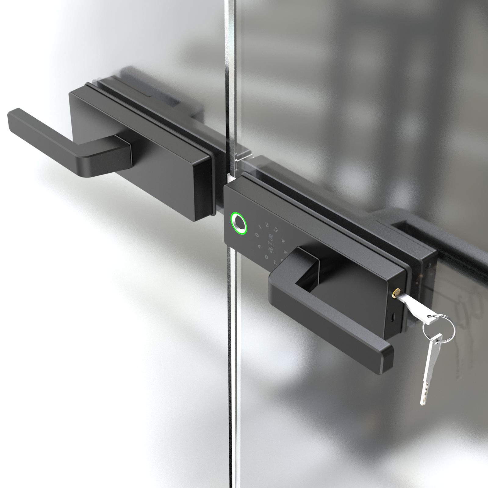 lock，Fingerprint lock，Partition lock，High partition lock，