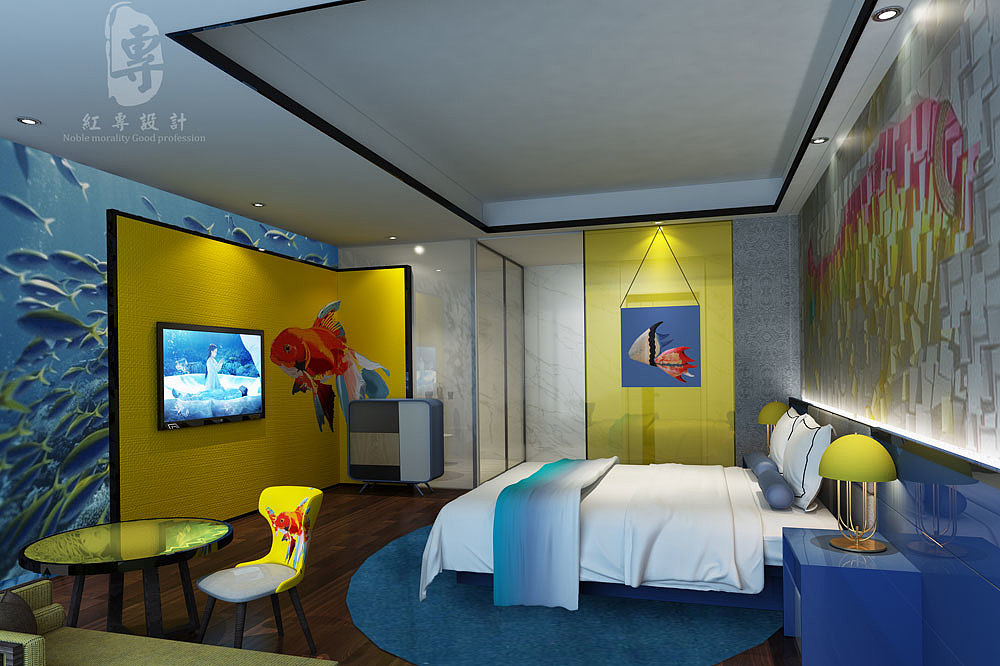 Hotel Design，Theme hotel design，Chengdu Hongzhuan，