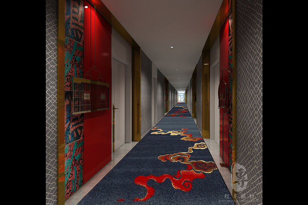 Hotel Design，Theme hotel design，Chengdu Hongzhuan，