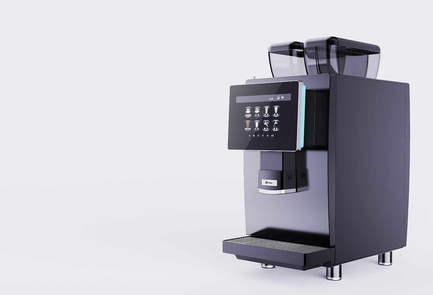 Commercial coffee machine，concise，reliable，intelligence，freshly ground coffee，