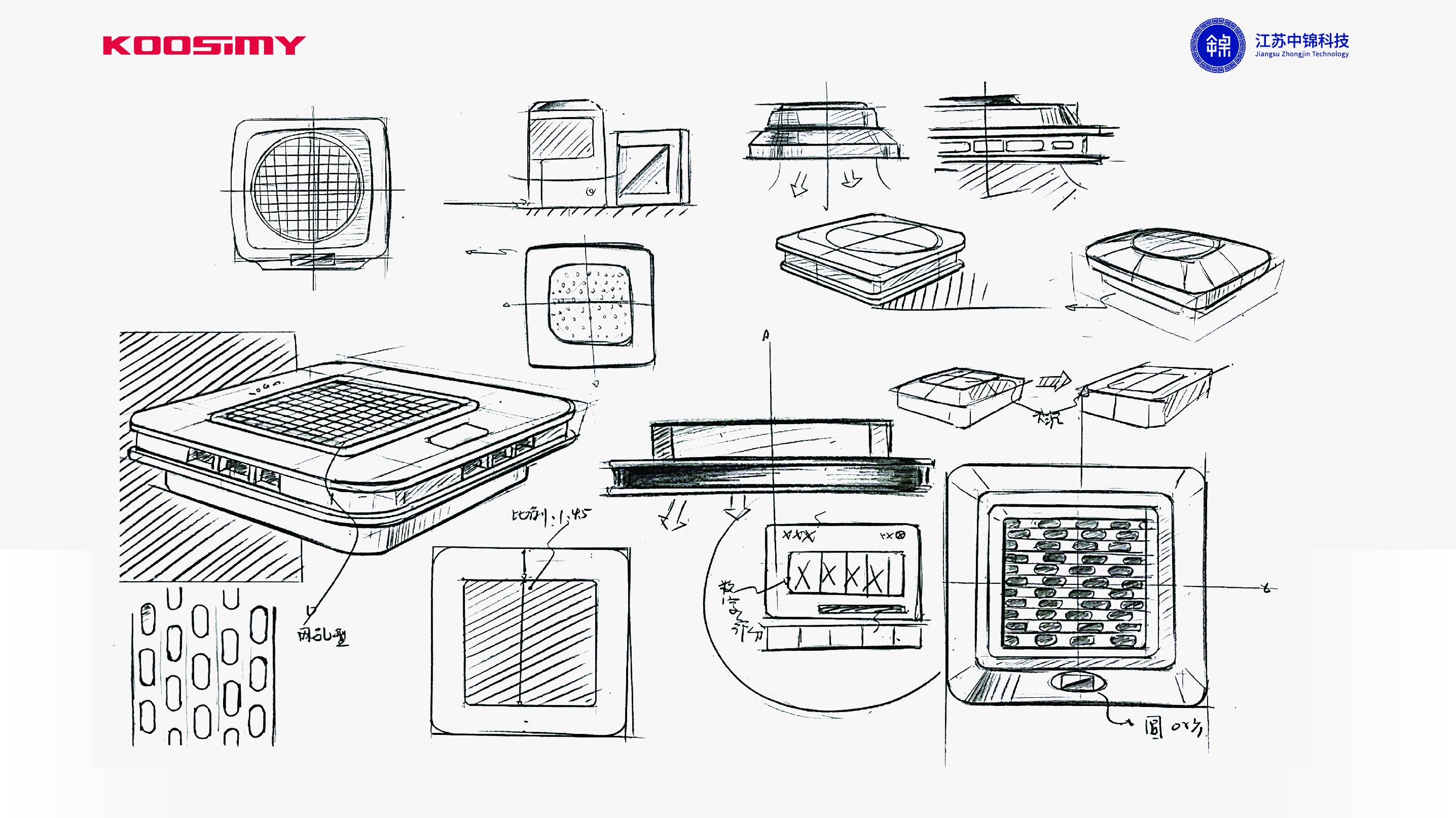 air cleaner，Ceiling air purifier，