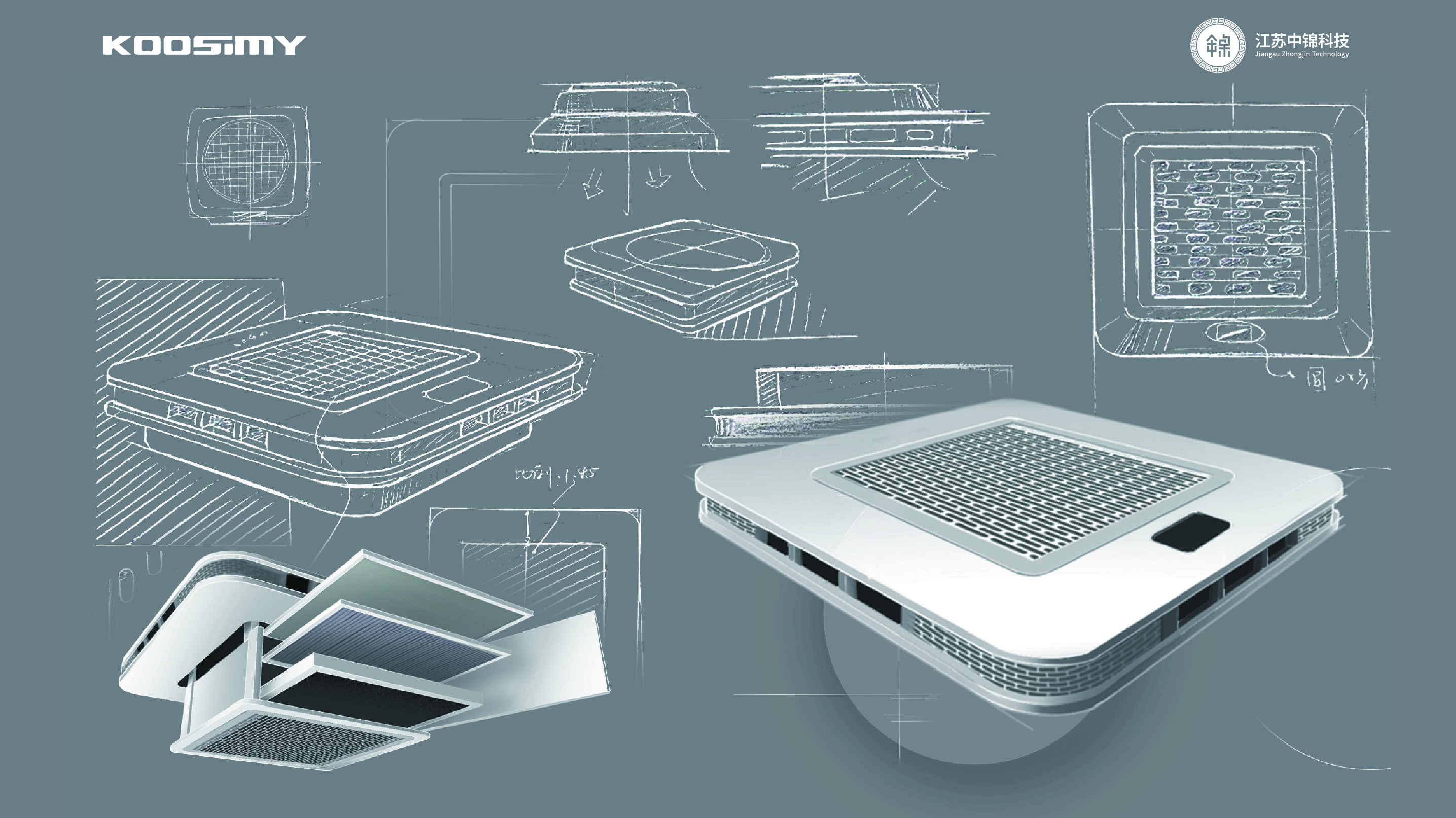 air cleaner，Ceiling air purifier，