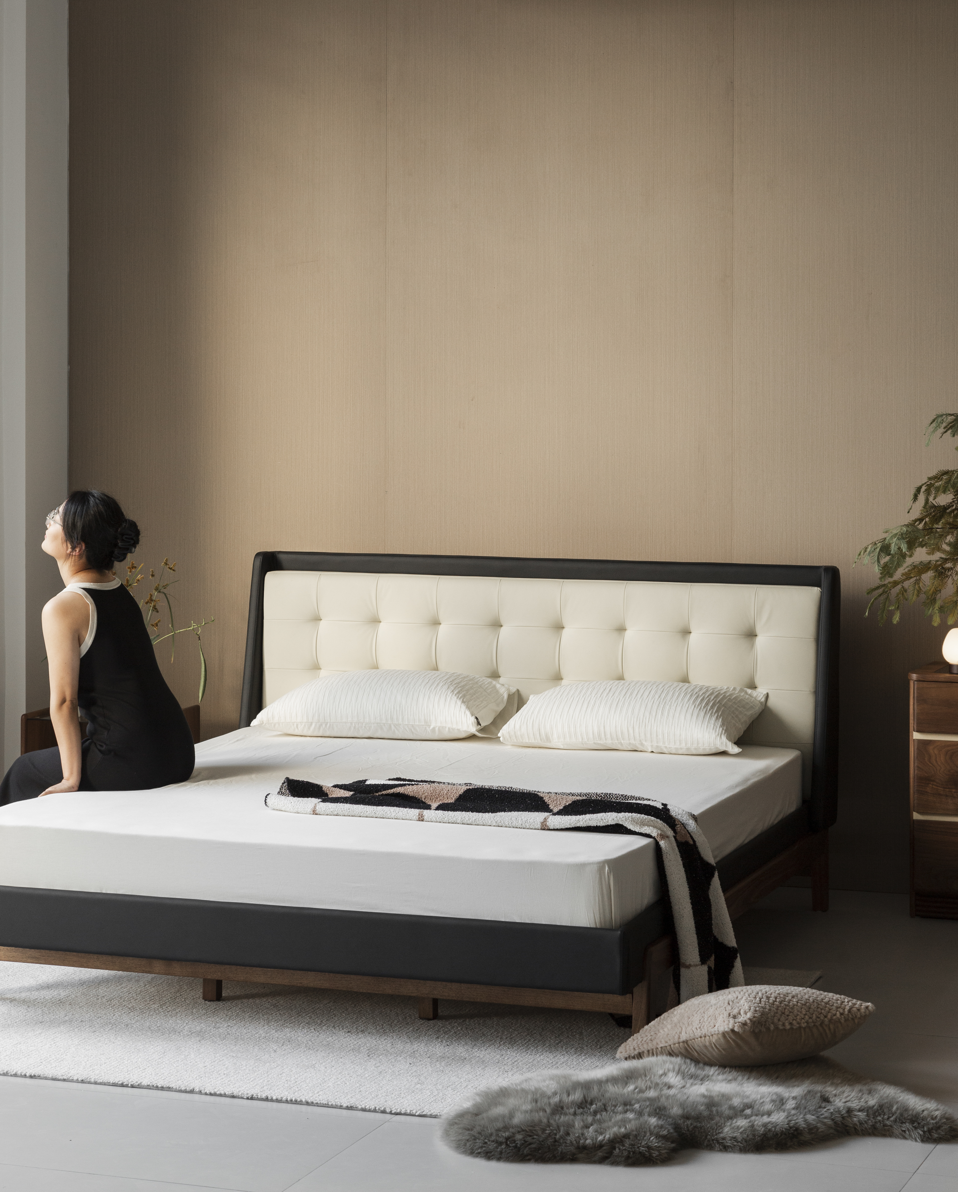 Soft bag bed，furniture design ，Original design，industrial design，