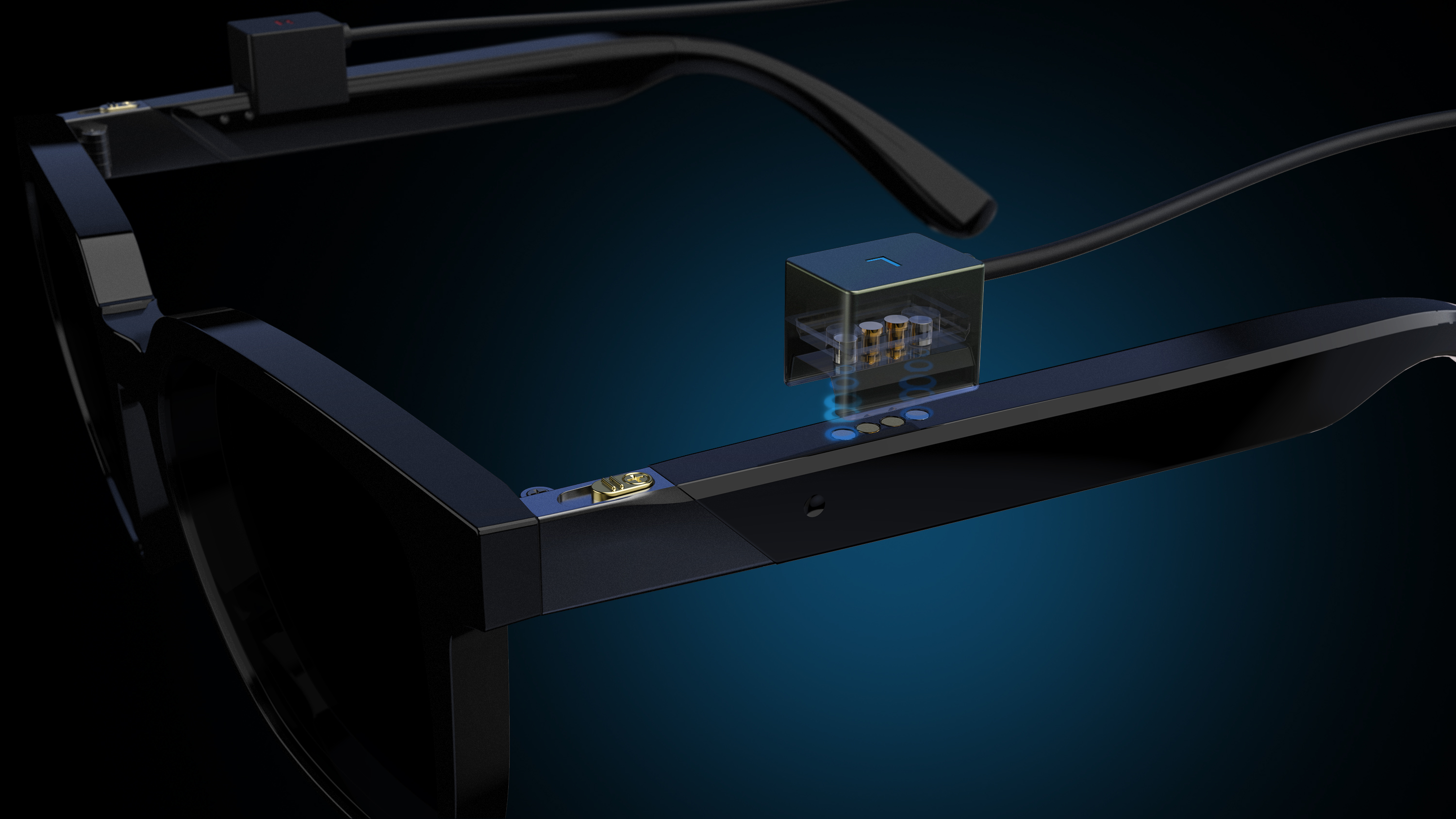 Bluetooth glasses，air conduction，