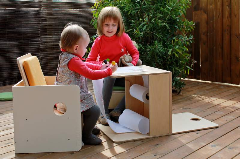 Children design，furniture，multi-function，