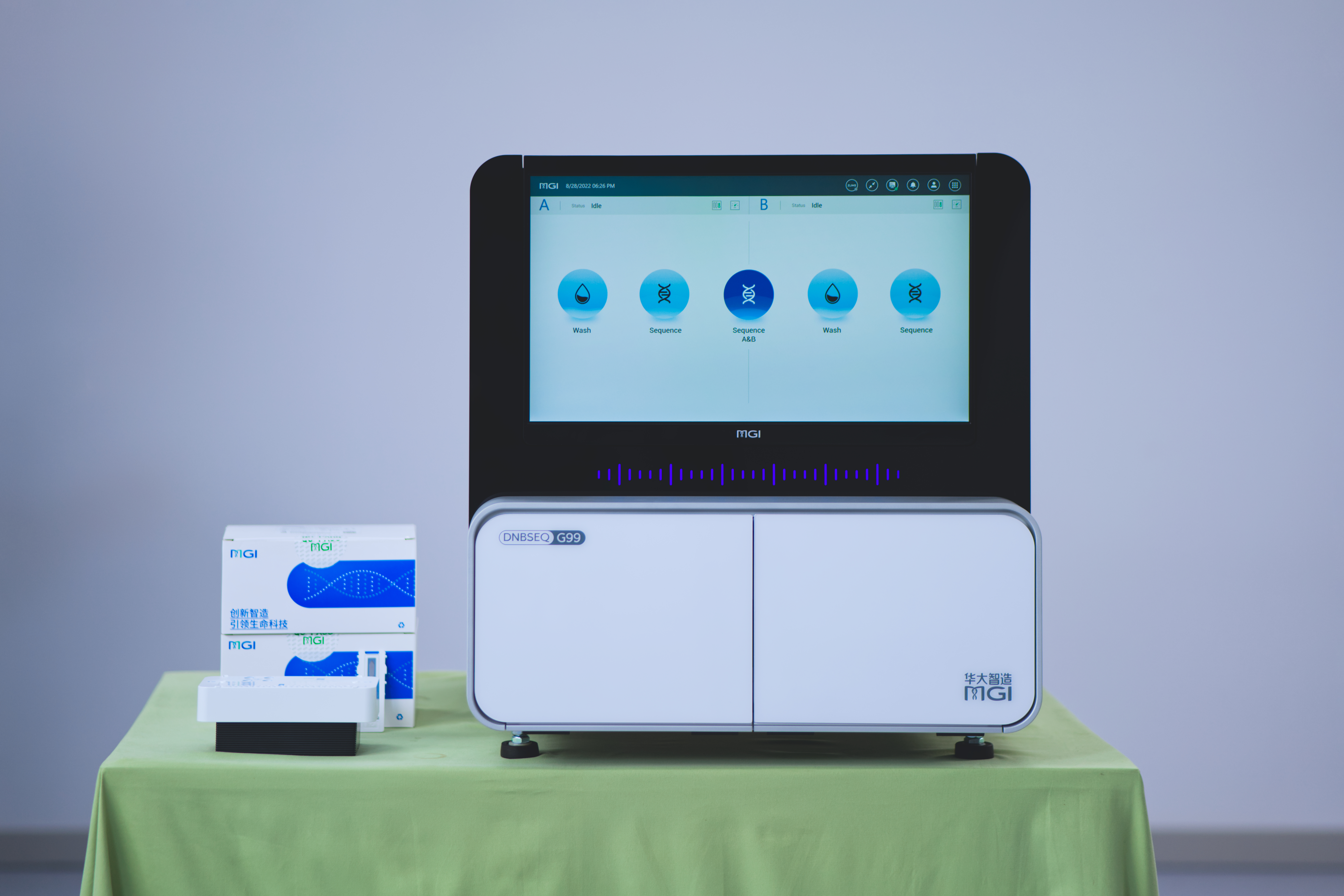 sequencer，high-throughput sequencer，