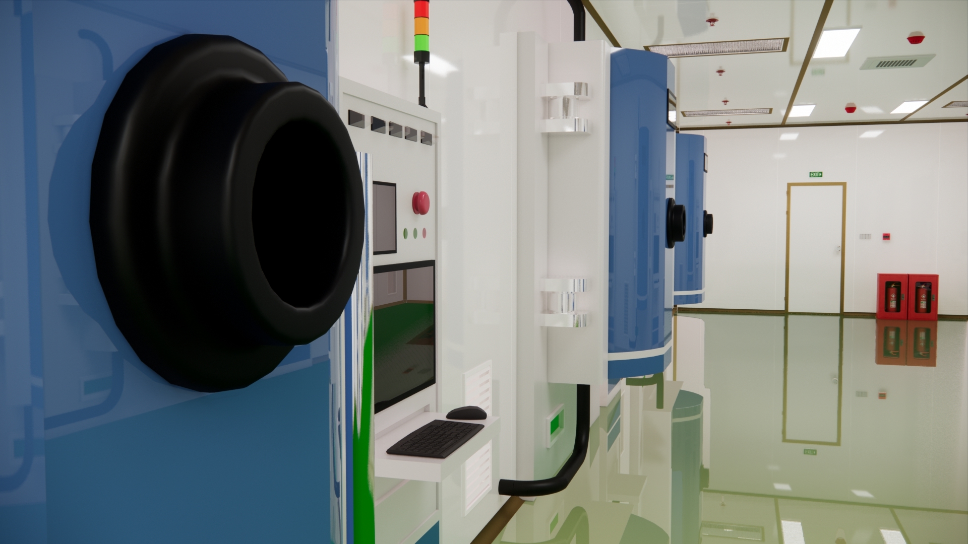 Design of ten thousand-level workshop，